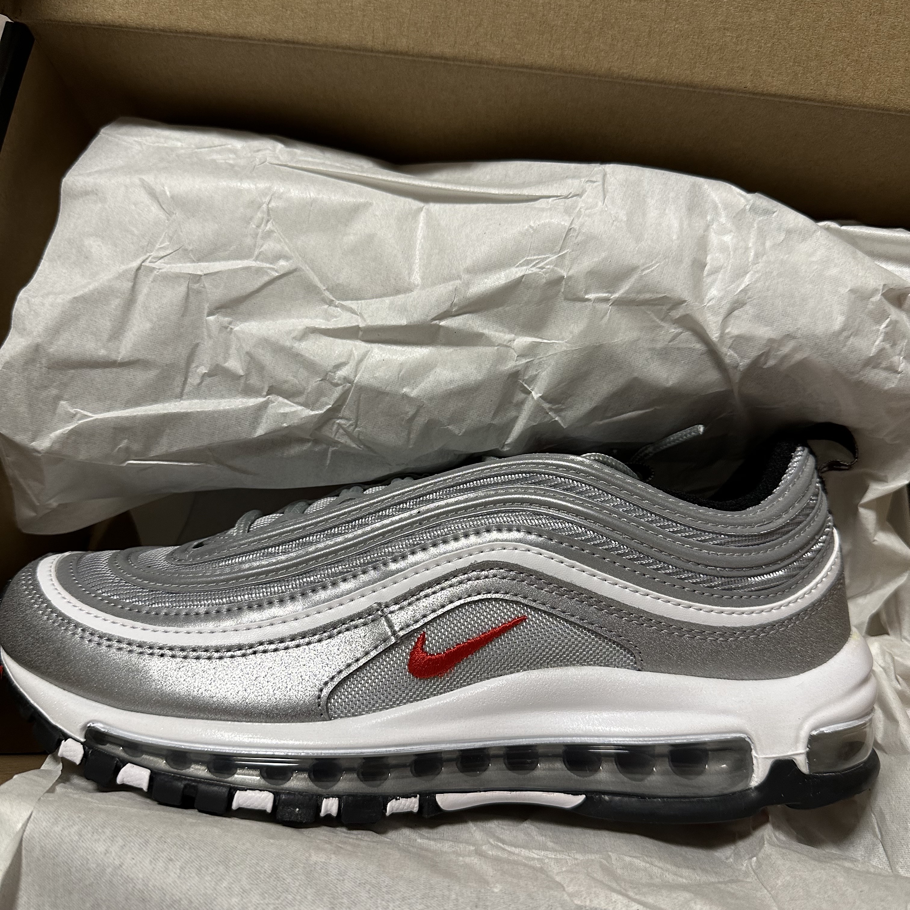 Nike Air Max 97 OG Silver Bullet 2022 착용 스타일