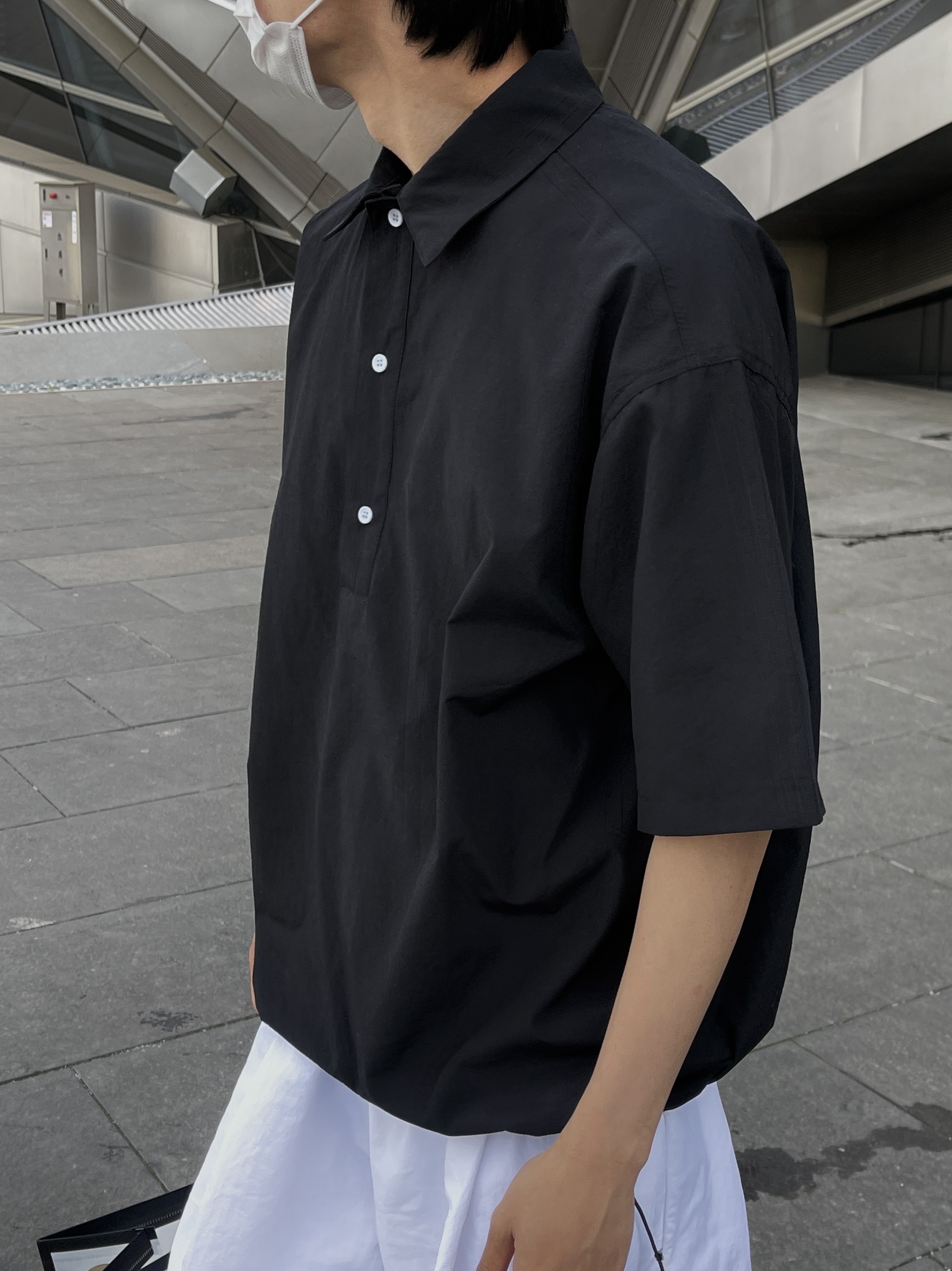 Stussy Stock Low Pro Cap Black, Nike Air Force 1 '07 Low White 착용 스타일 - 5