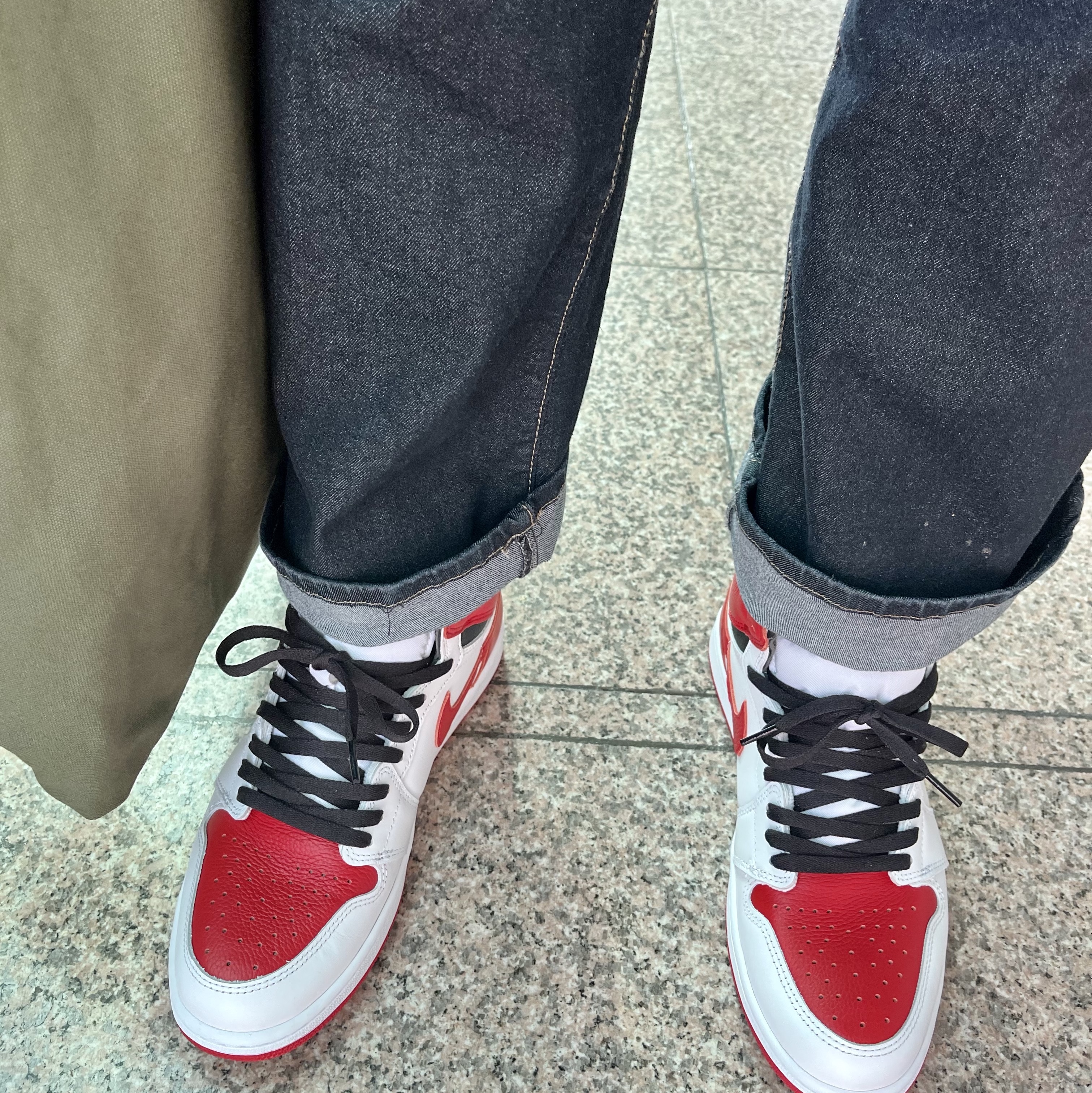 Jordan 1 Retro High OG Heritage 착용 스타일