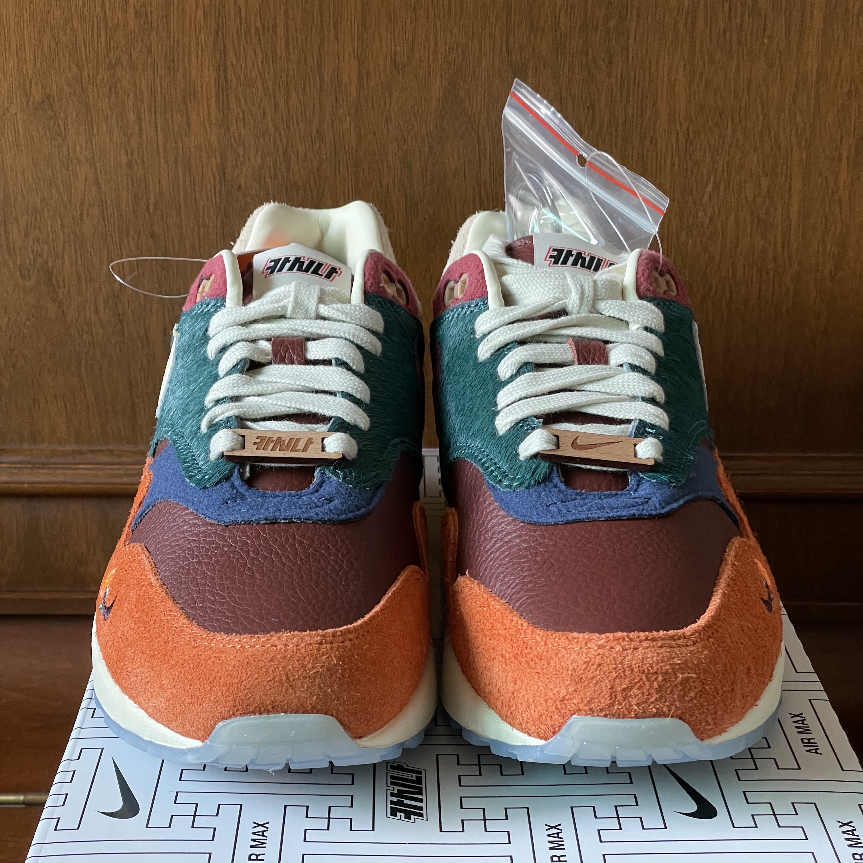 Nike x Kasina Air Max 1 SP Won-Ang Orange 착용 스타일 - 4