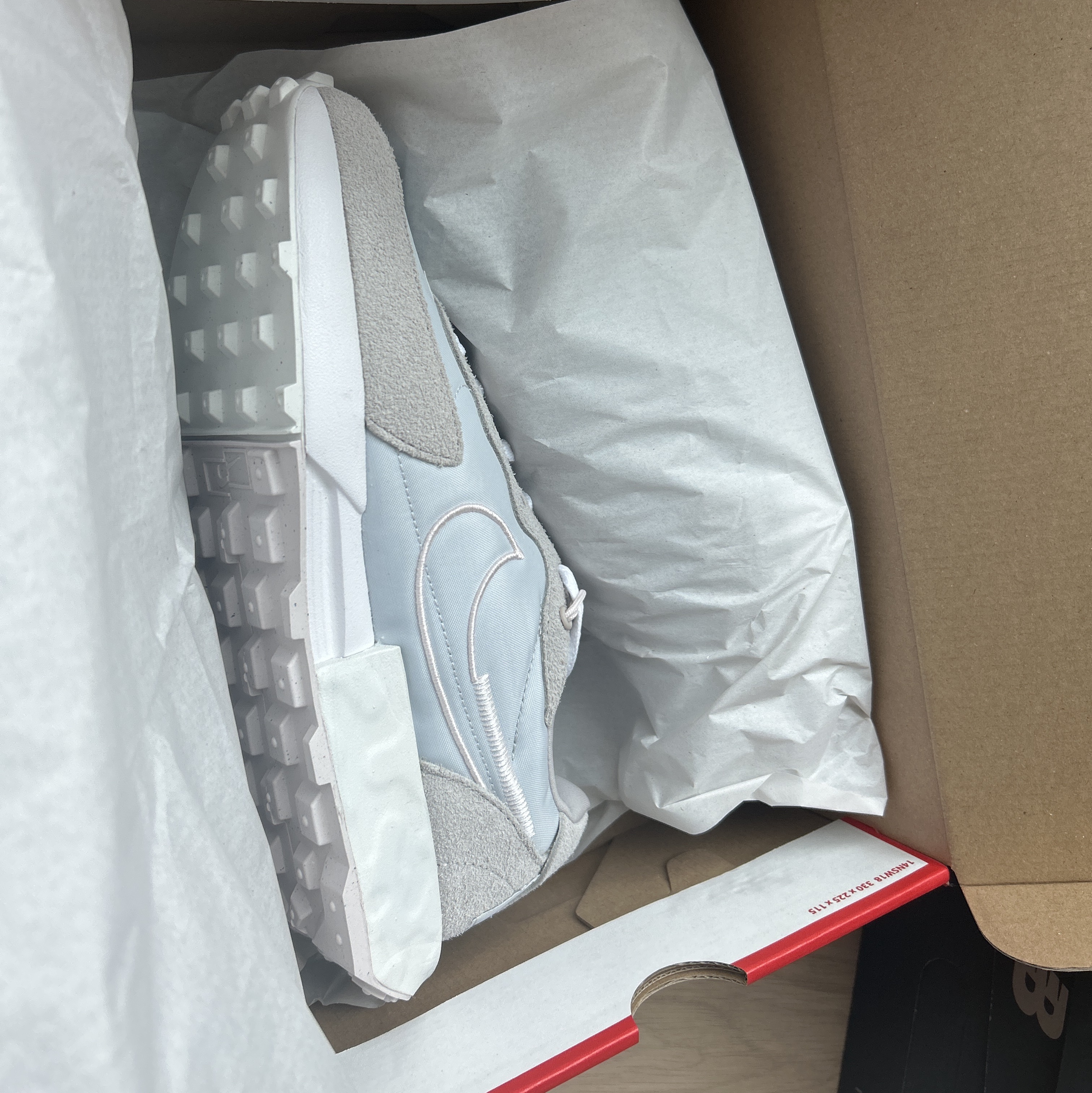 (W) Nike Fontanka Waffle Pure Platinum 착용 스타일