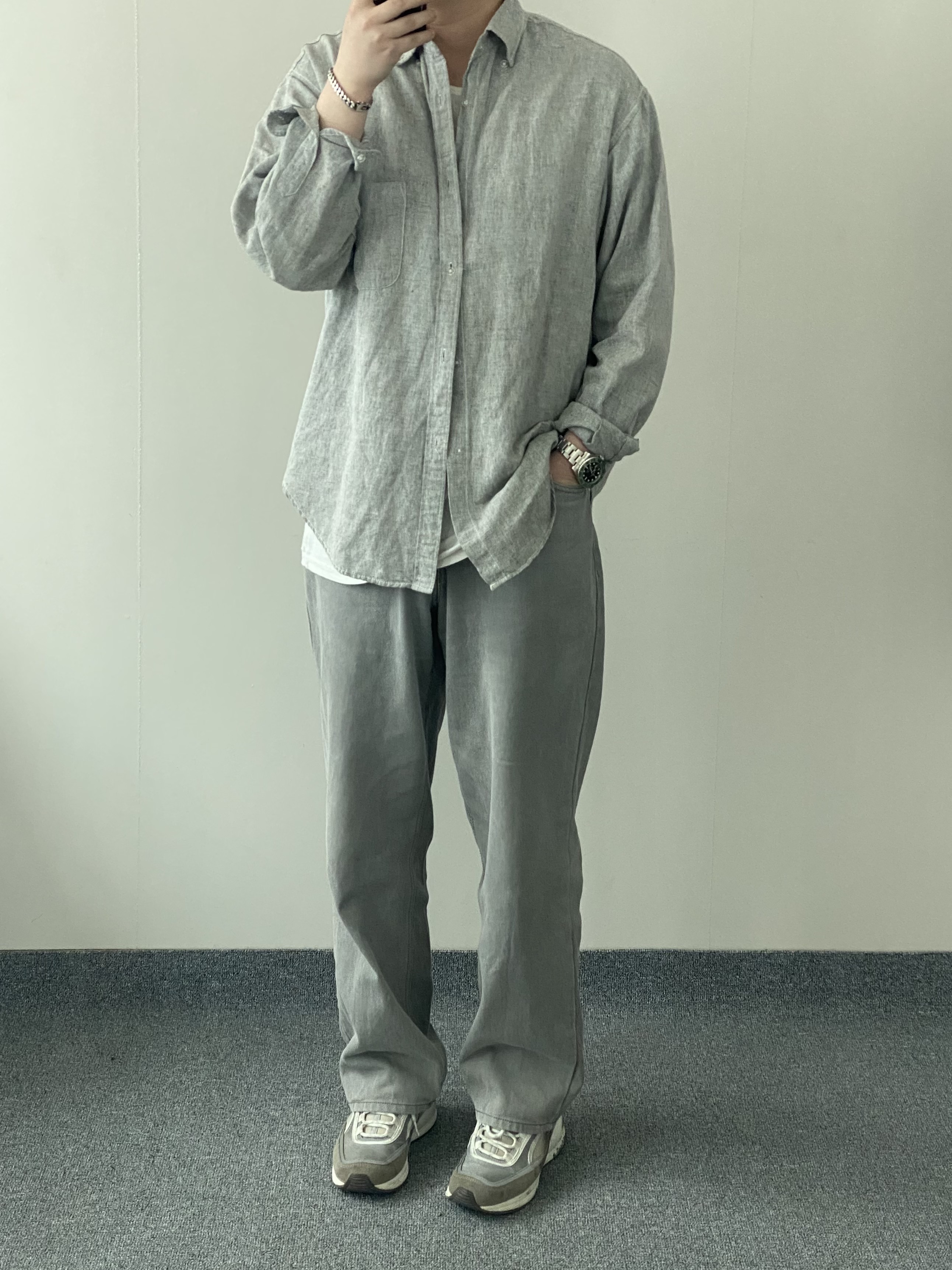 Fear of God The California Cement 착용 스타일 - 2