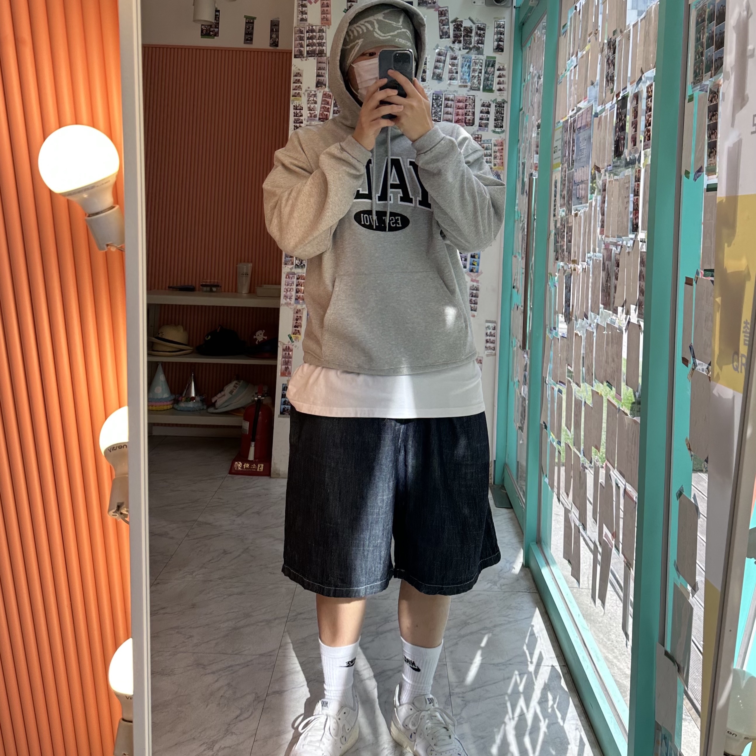 Arc'teryx Bird Head Toque Habitat, Nike Air Force 1 '07 Low White 착용 스타일