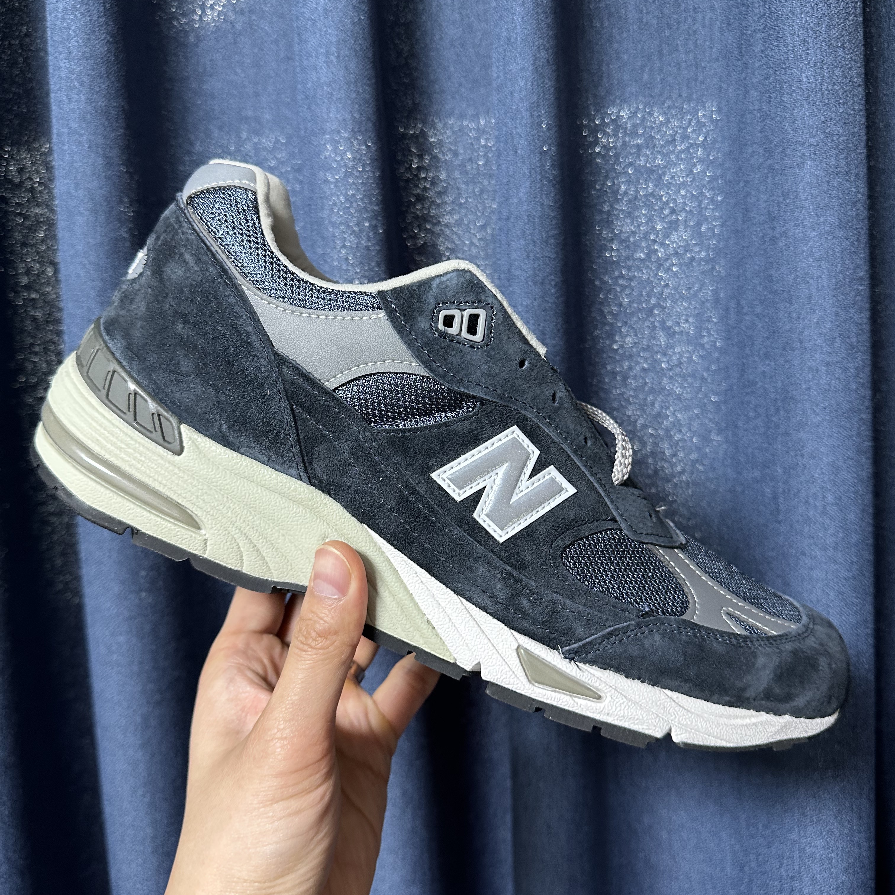 New Balance 991 Made in UK Navy 착용 스타일