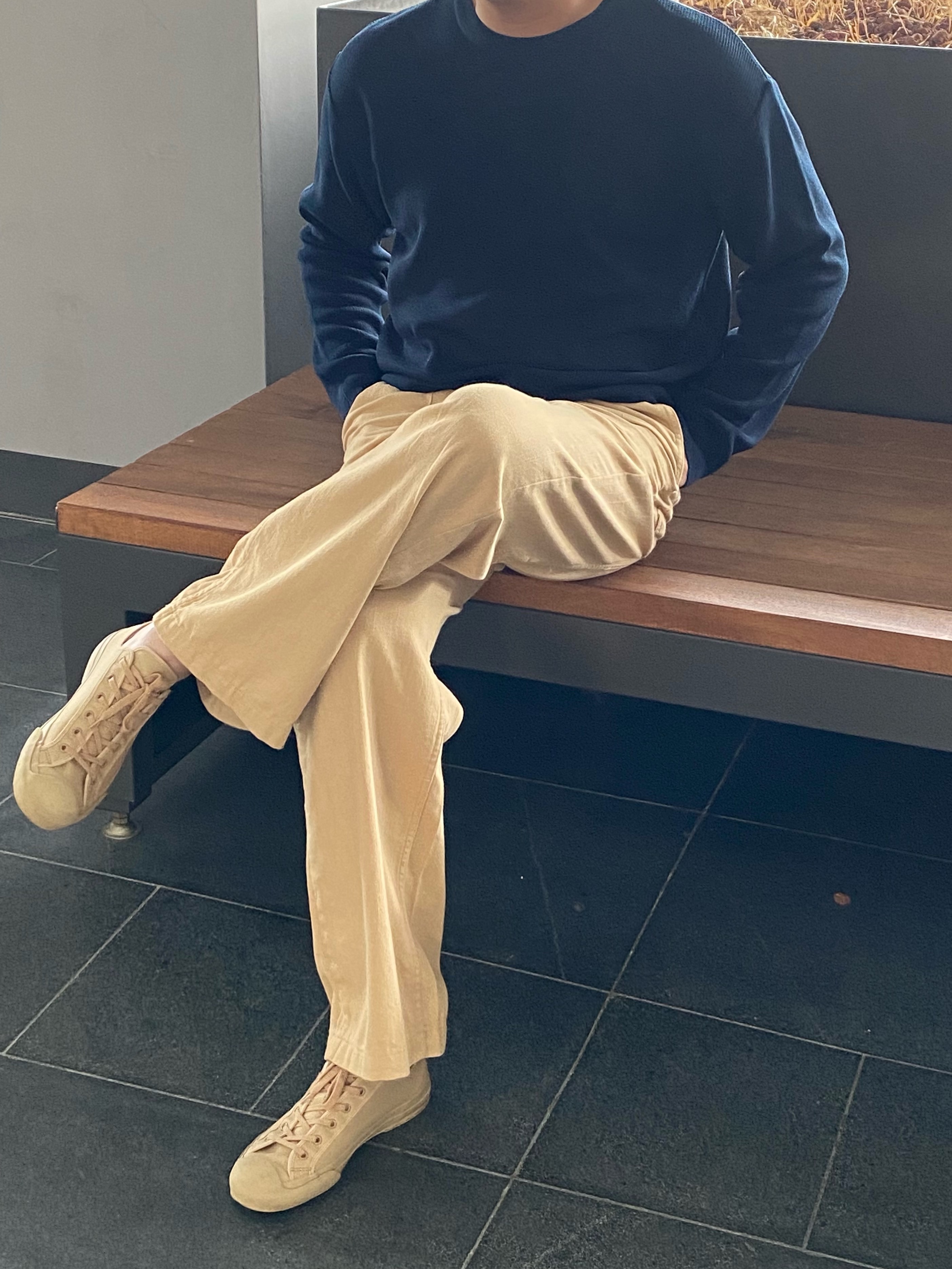 Moonstar x Studio Nicholson Merino Sneakers Dove 착용 스타일