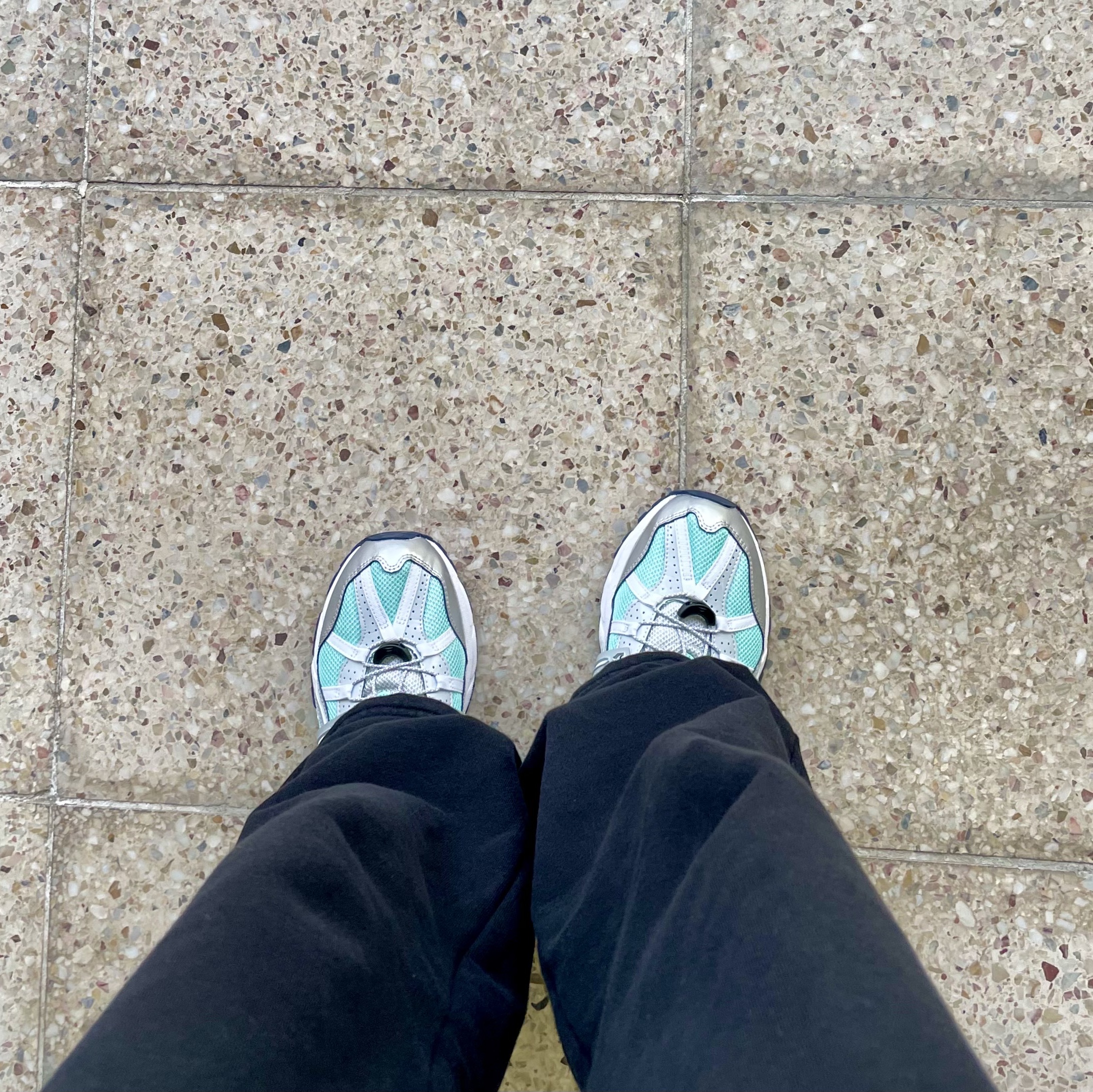(W) Asics x Matin Kim Gel-Sonoma 15-50 Oasis Green Pure Silver 착용 스타일 - 3