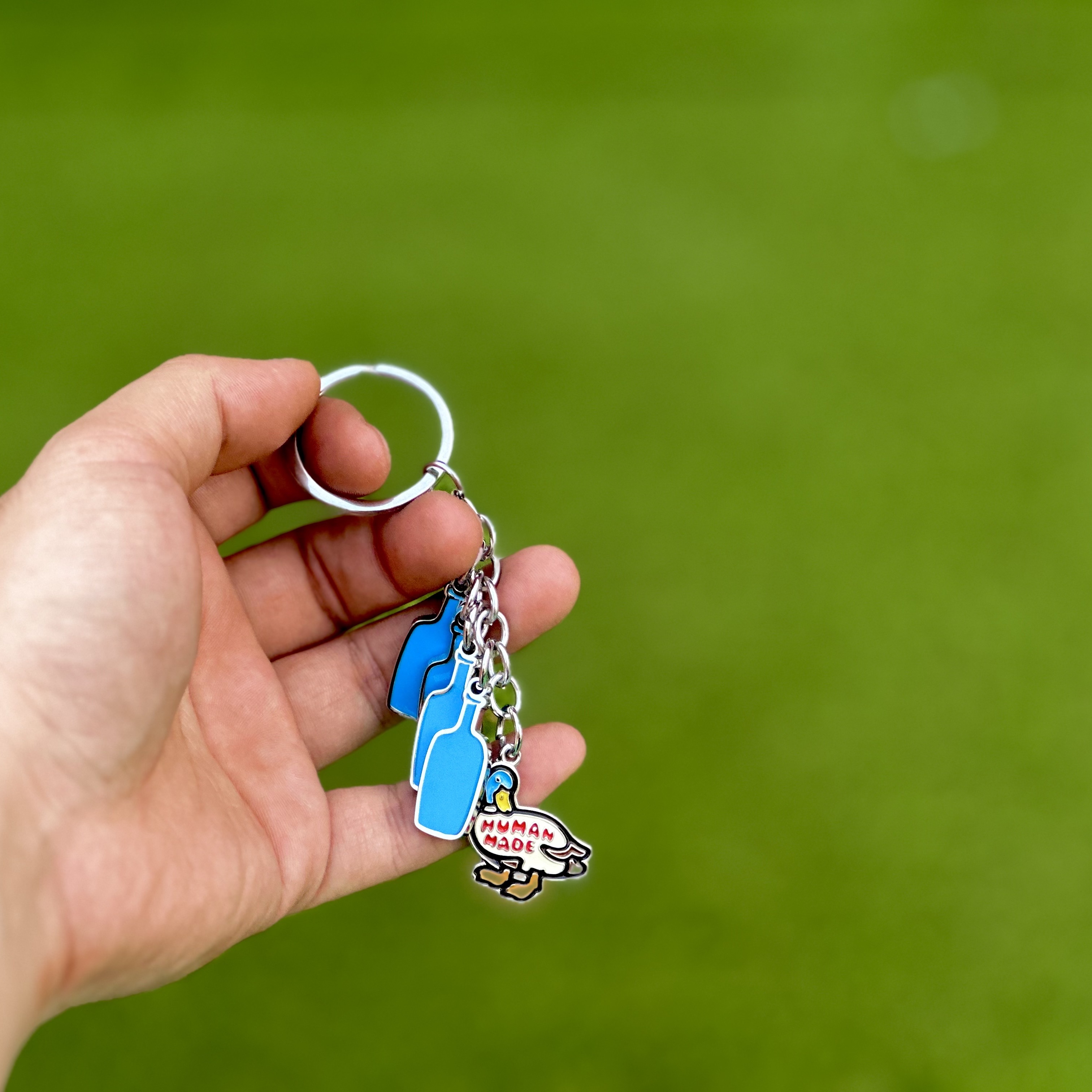 Human Made x Blue Bottle Coffee Keycharm Blue, Supreme Tamagotchi Black - 23SS 착용 스타일 - 1