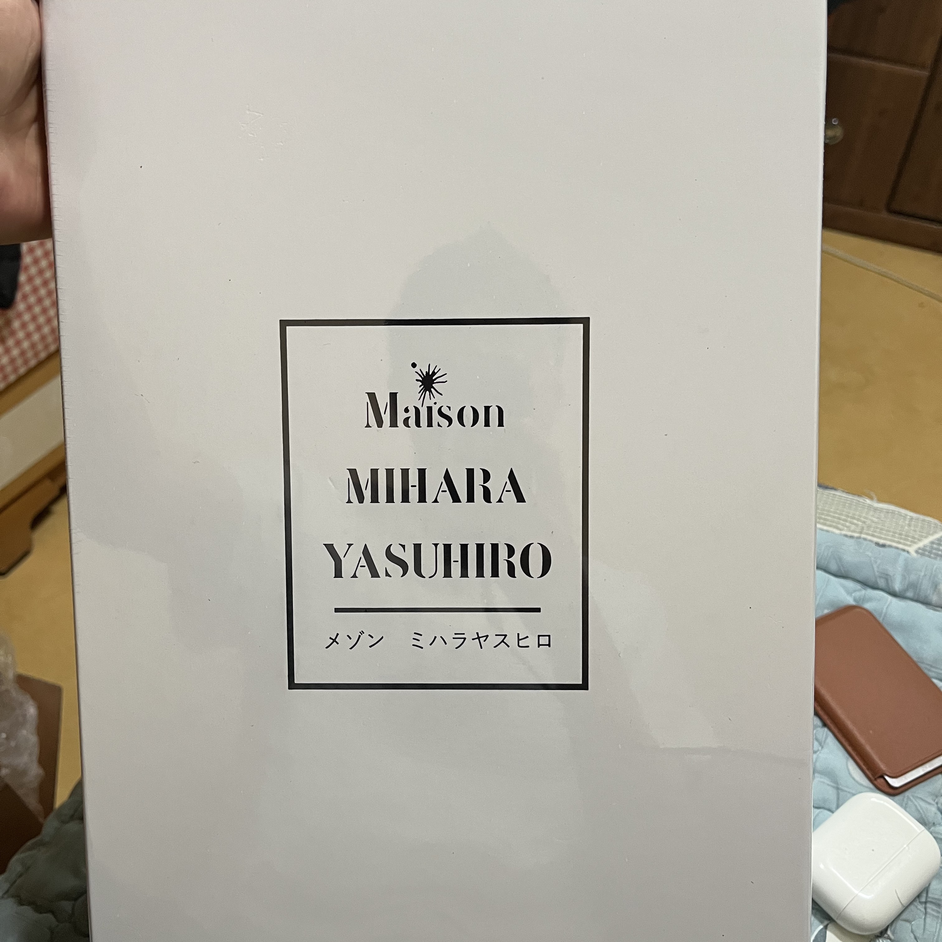Maison Mihara Yasuhiro Blakey OG Sole Canvas Low-top Sneakers Black White 착용 스타일 - 1