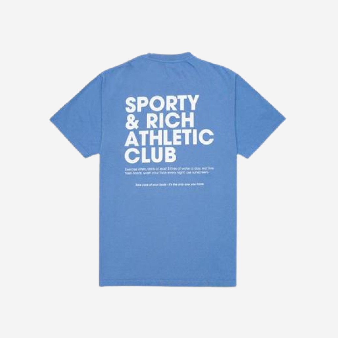 Sporty & Rich Exercise Often T-Shirt Cornflower Blue 상세 이미지 2