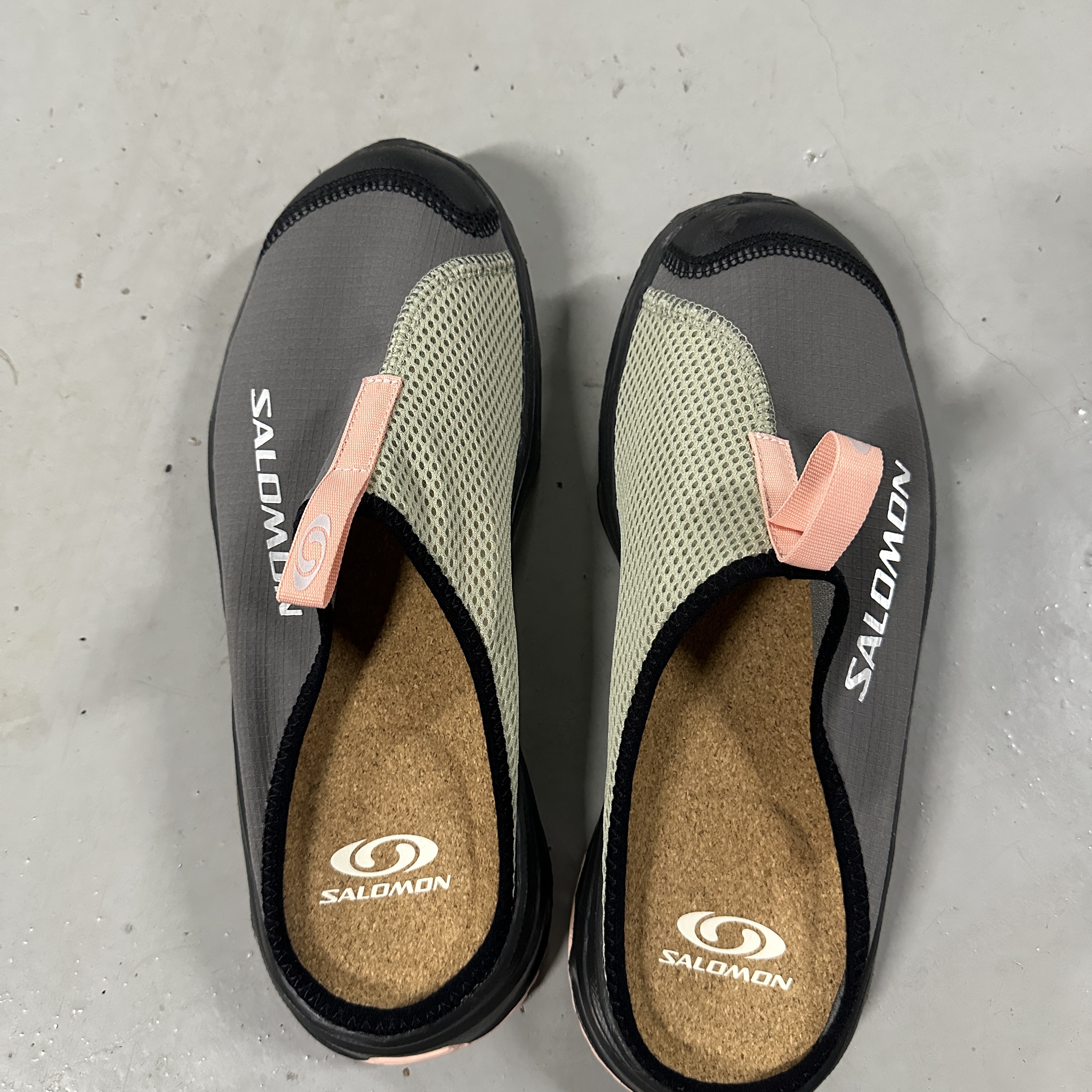 Salomon RX Slide 3.0 Pewter 착용 스타일