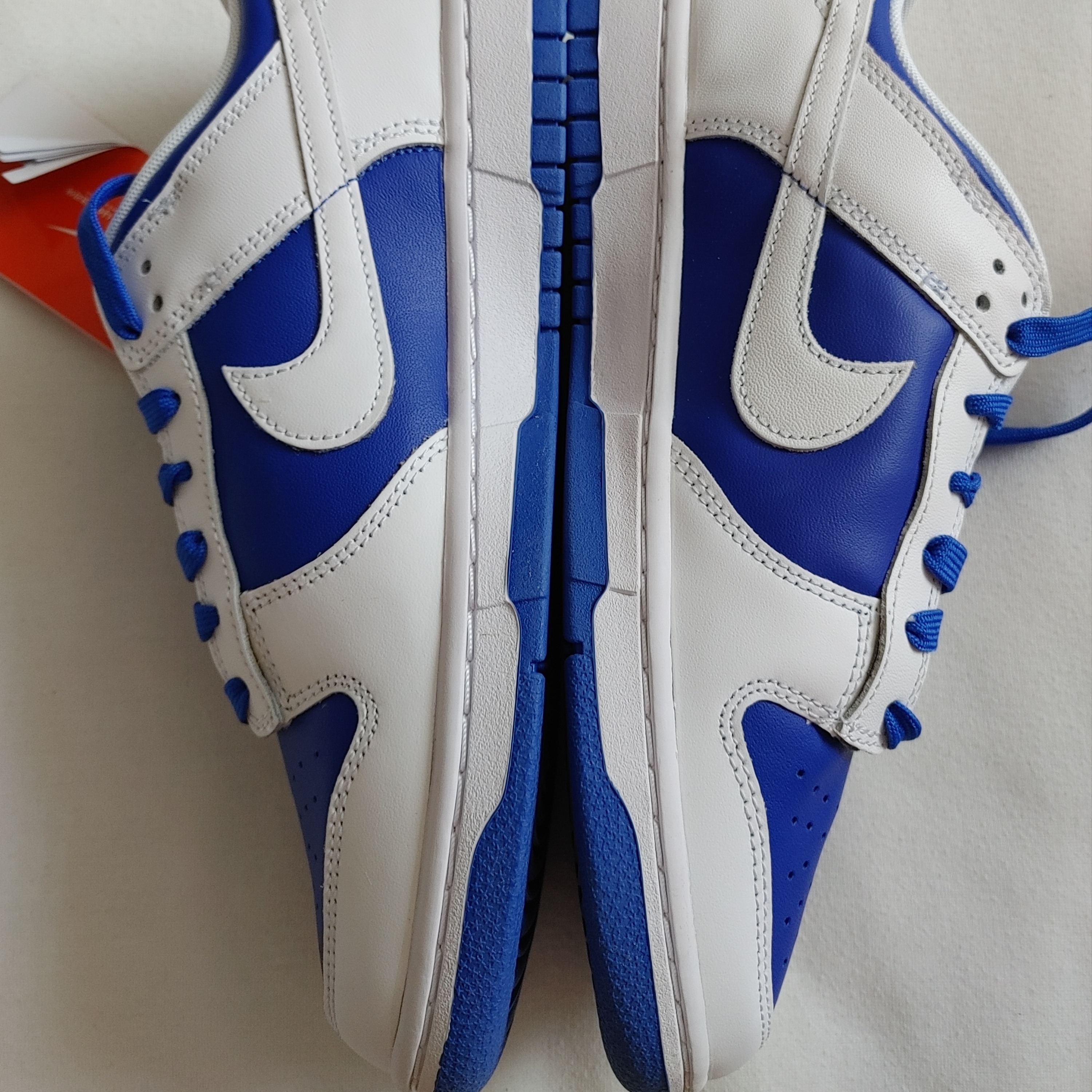 Nike Dunk Low Retro Racer Blue and White 착용 스타일