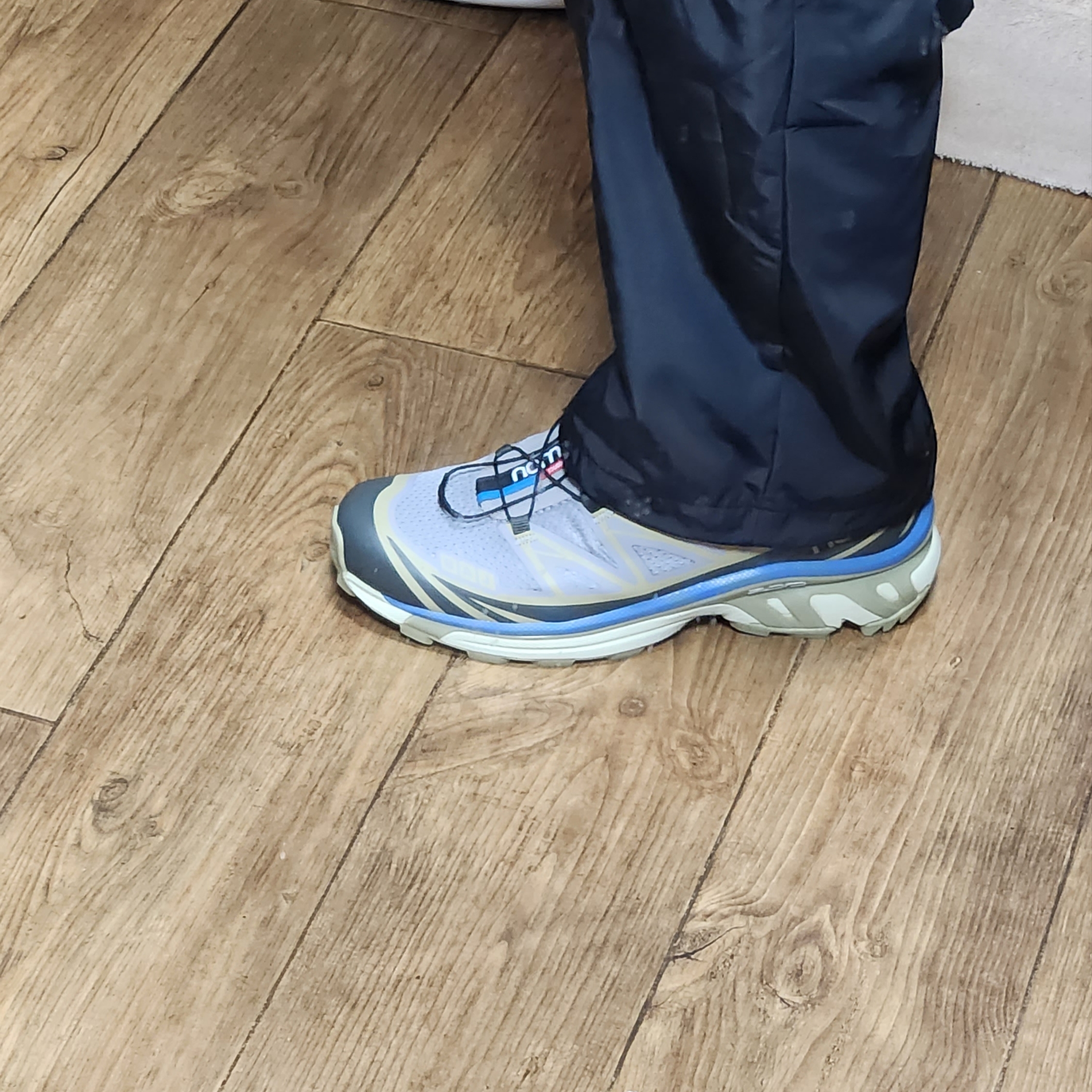 Salomon XT-6 Granada Sky Gray Green, Nike ACG Zip-Off Trail Pants Black - Asia 착용 스타일