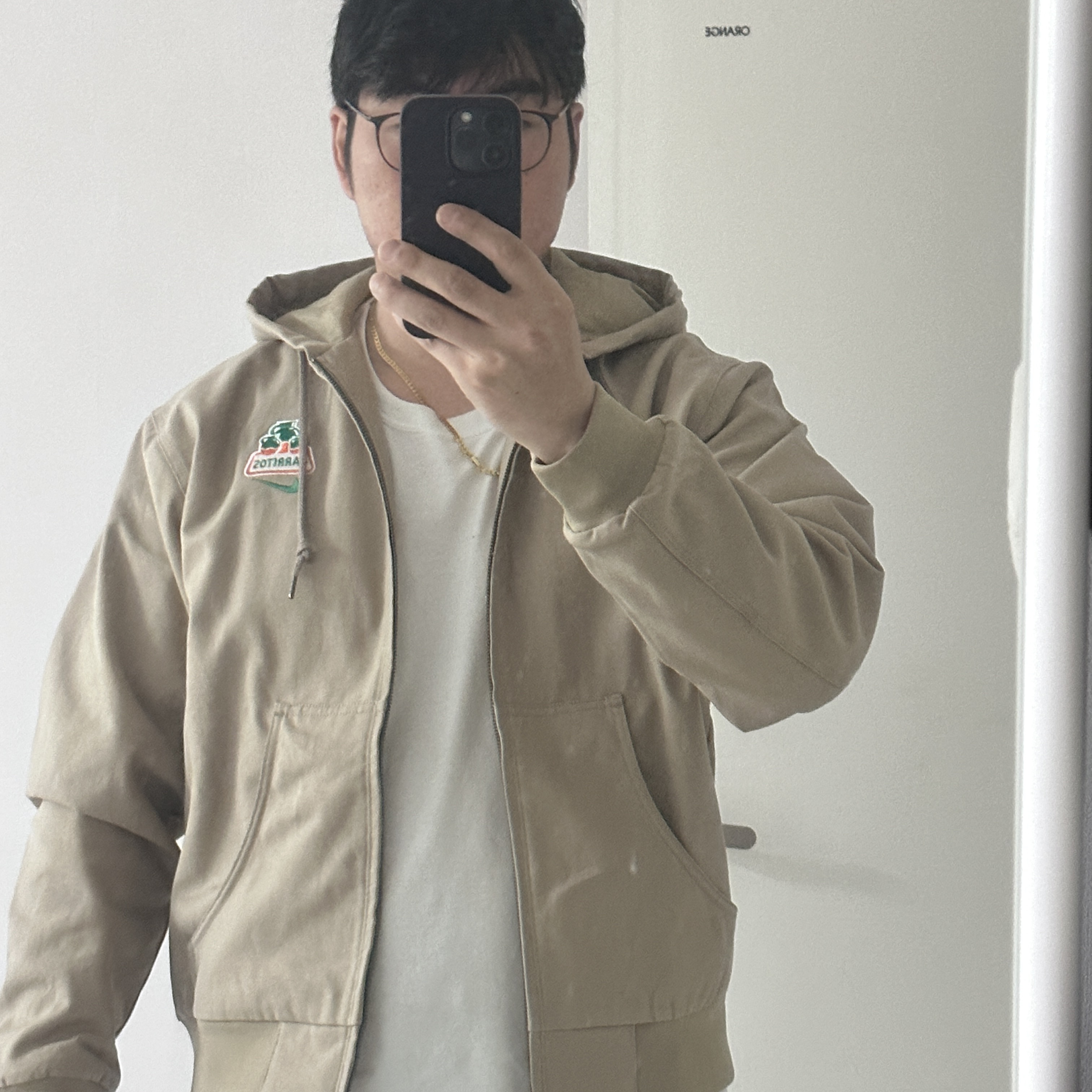 Nike x Jarritos SB Padded Skate Jacket Khaki - Asia 착용 스타일 - 3