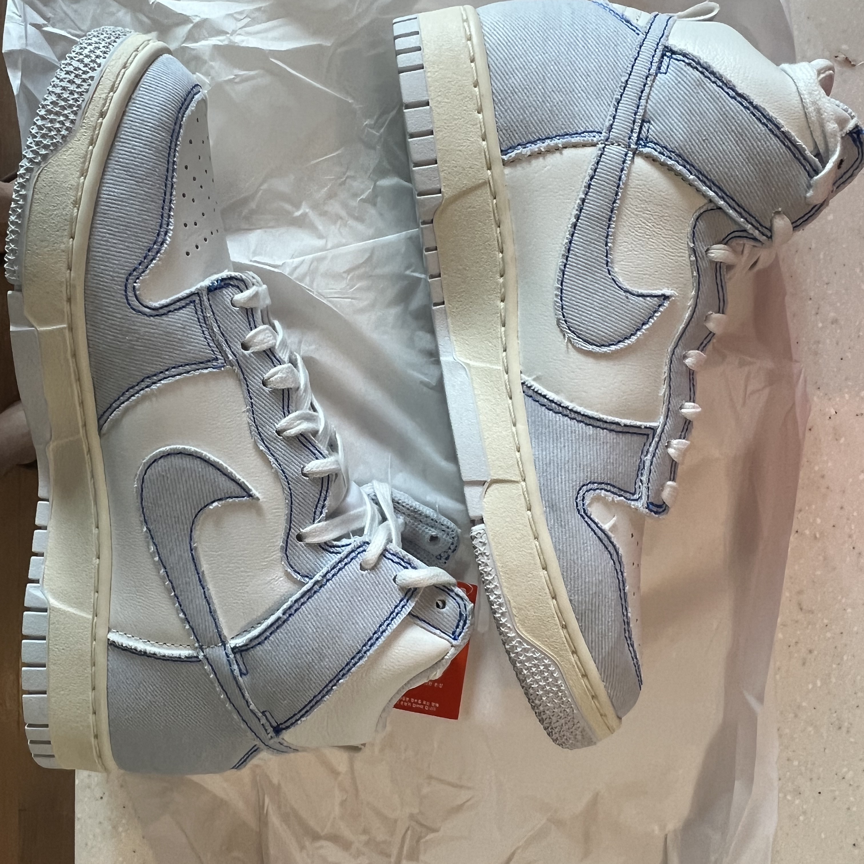 Nike Dunk High 1985 Royal Blue 착용 스타일