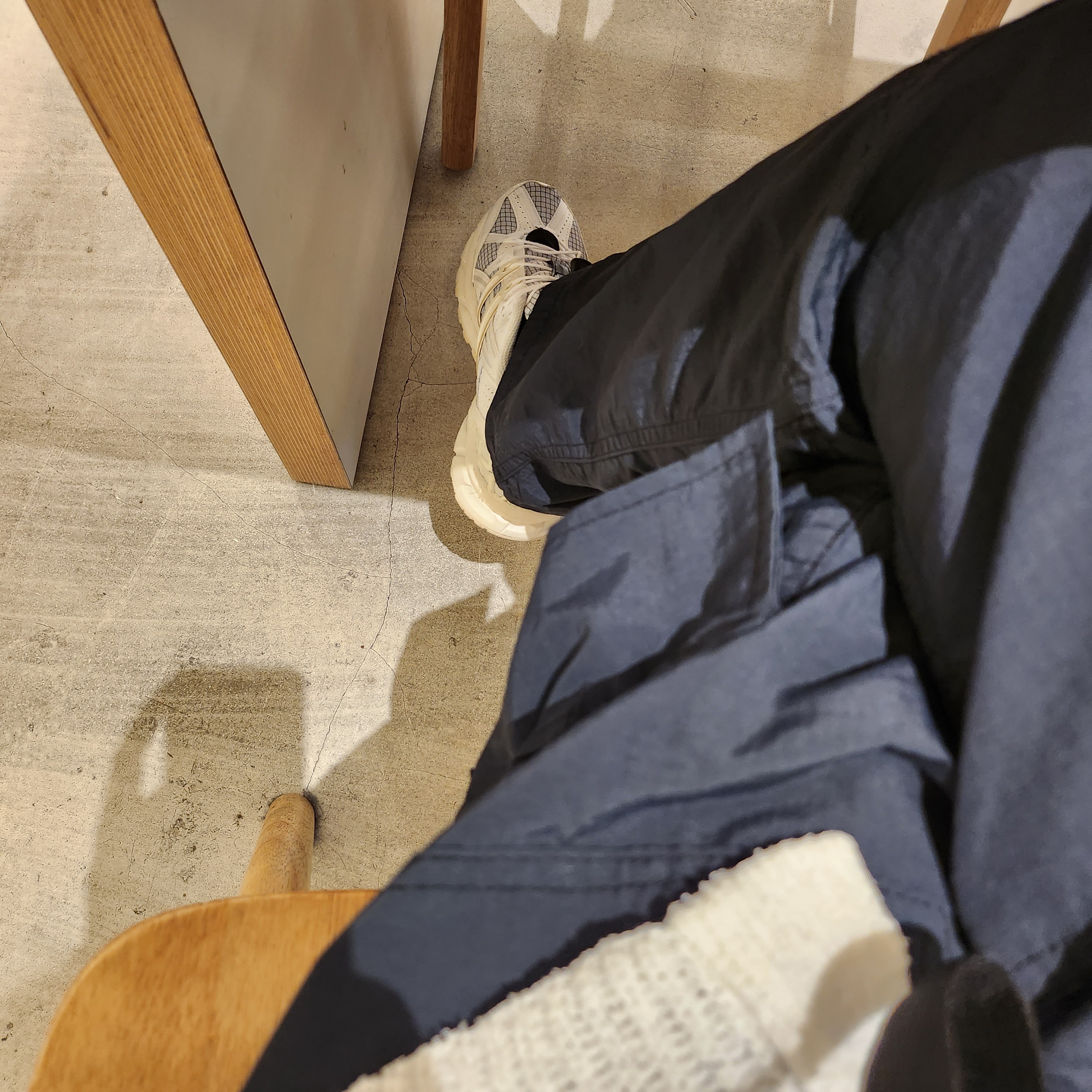 (W) Asics x Matin Kim Gel-Sonoma 15-50 Glacier Grey White 착용 스타일