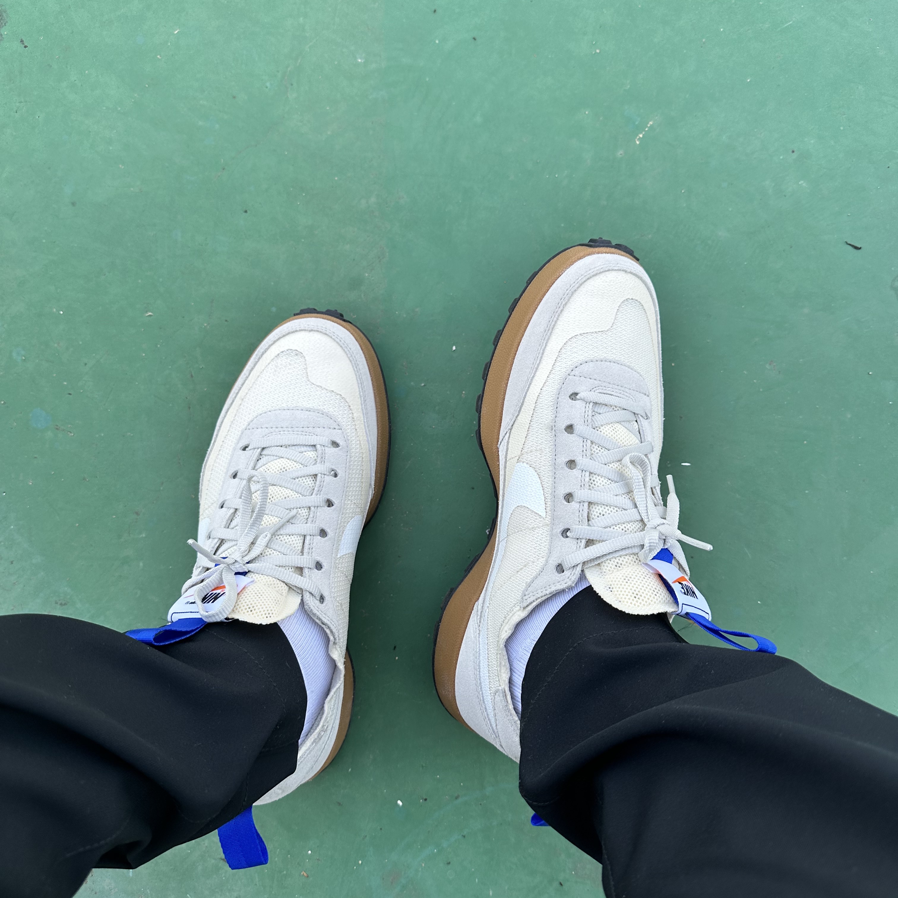 Nike x Tom Sachs General Purpose Shoe Light Cream 착용 스타일