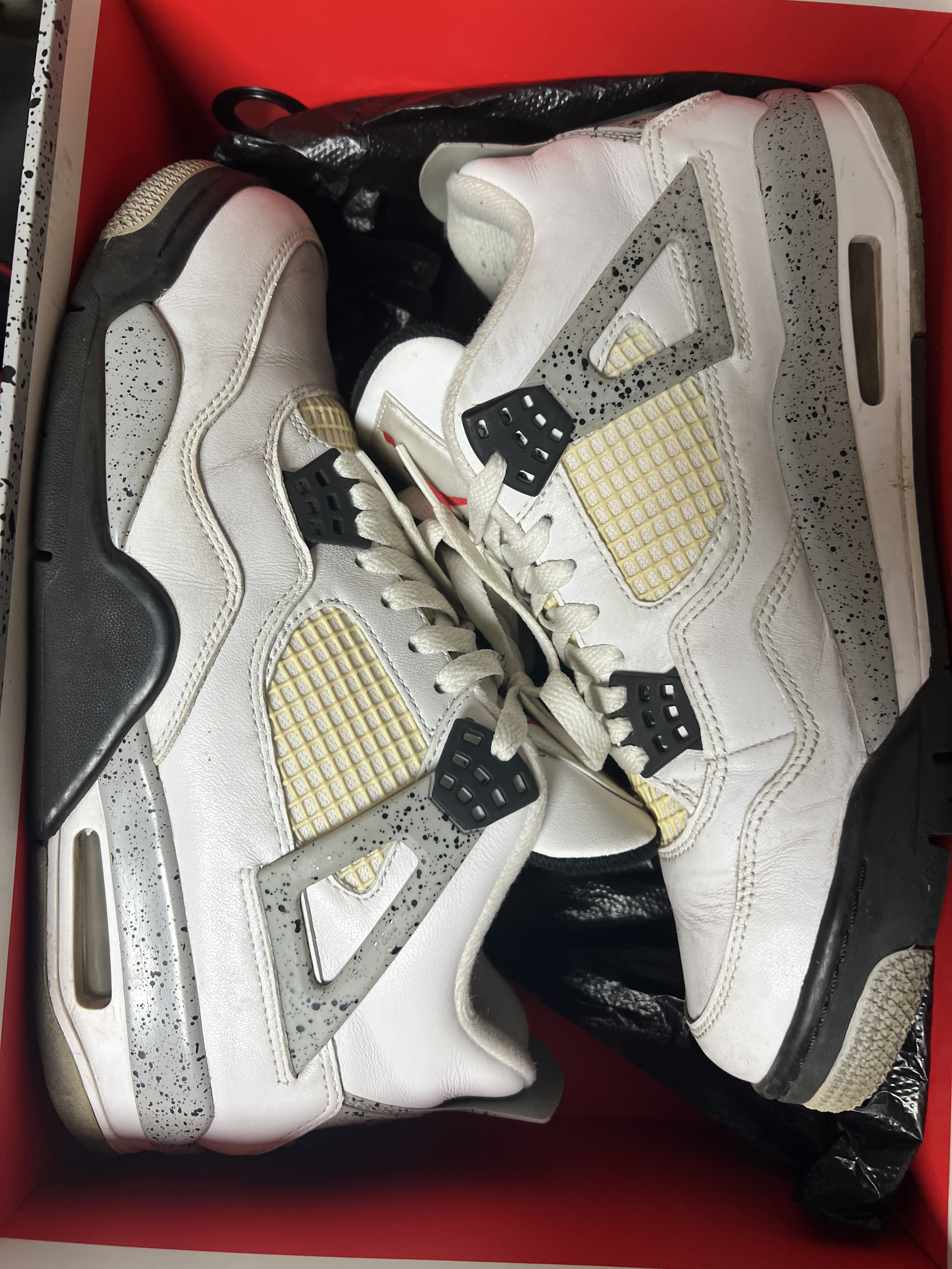 Jordan 4 Retro OG White Cement 2016 착용 스타일