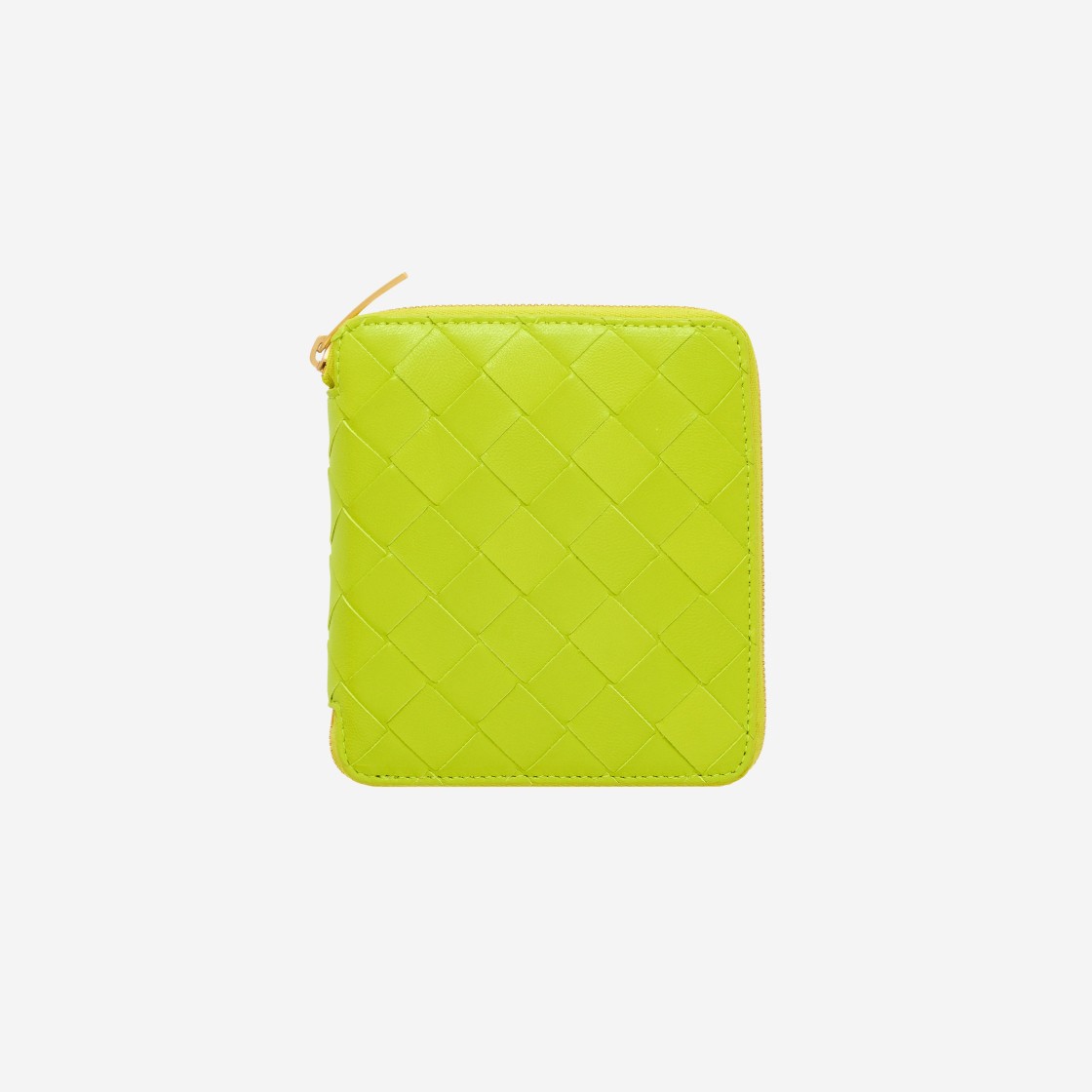 Bottega Veneta Compact Zip Around Wallet Acid Kiwi 상세 이미지 1