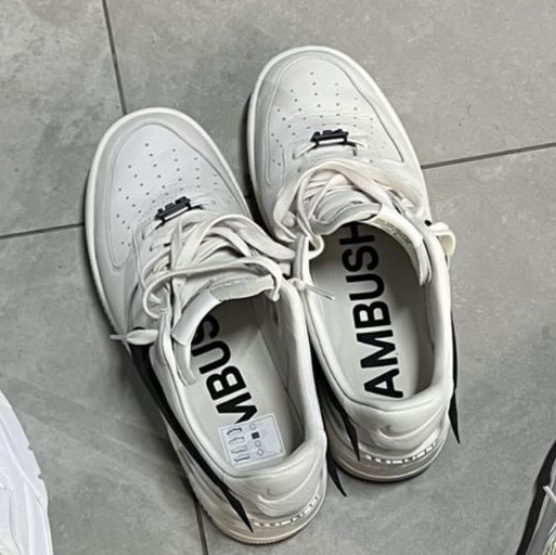 Nike x Ambush Air Force 1 Low SP Phantom 착용 스타일