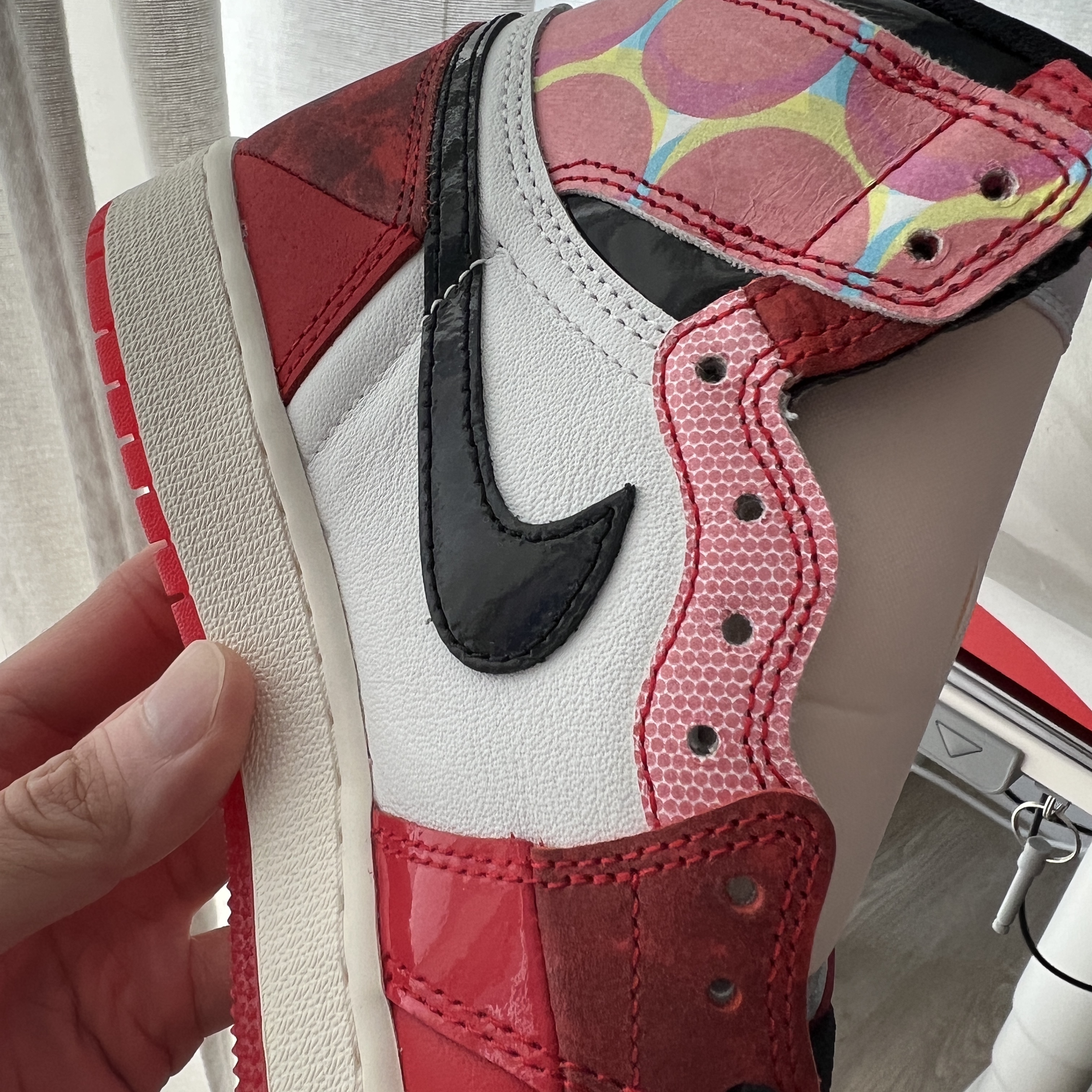 (GS) Jordan 1 Retro High Spider-Man Next Chapter 착용 스타일 - 2