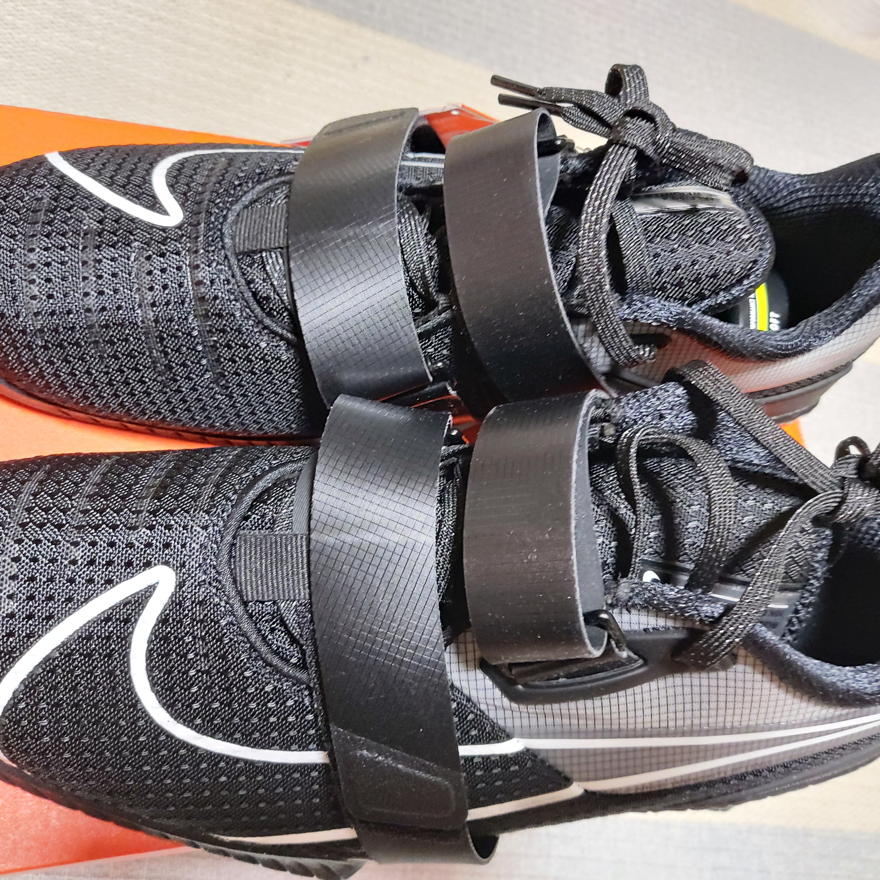 Nike Romaleos 4 Black White 착용 스타일 - 3