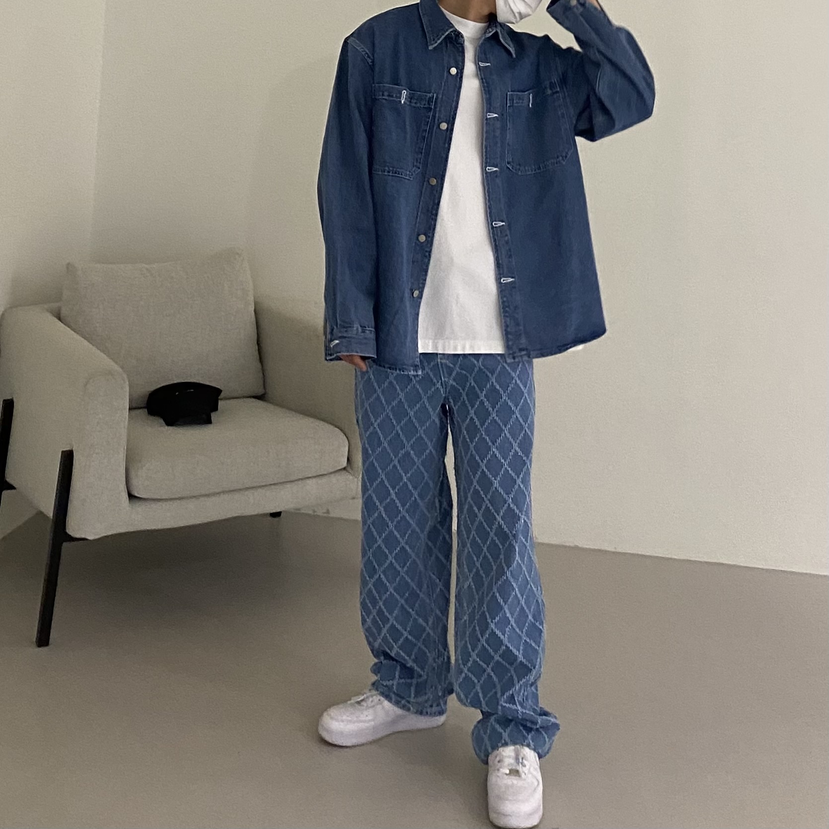 Nike x Drake Nocta Air Force 1 Low SP Certified Lover Boy White, Nike Air Force 1 '07 Low White 착용 스타일 - 1
