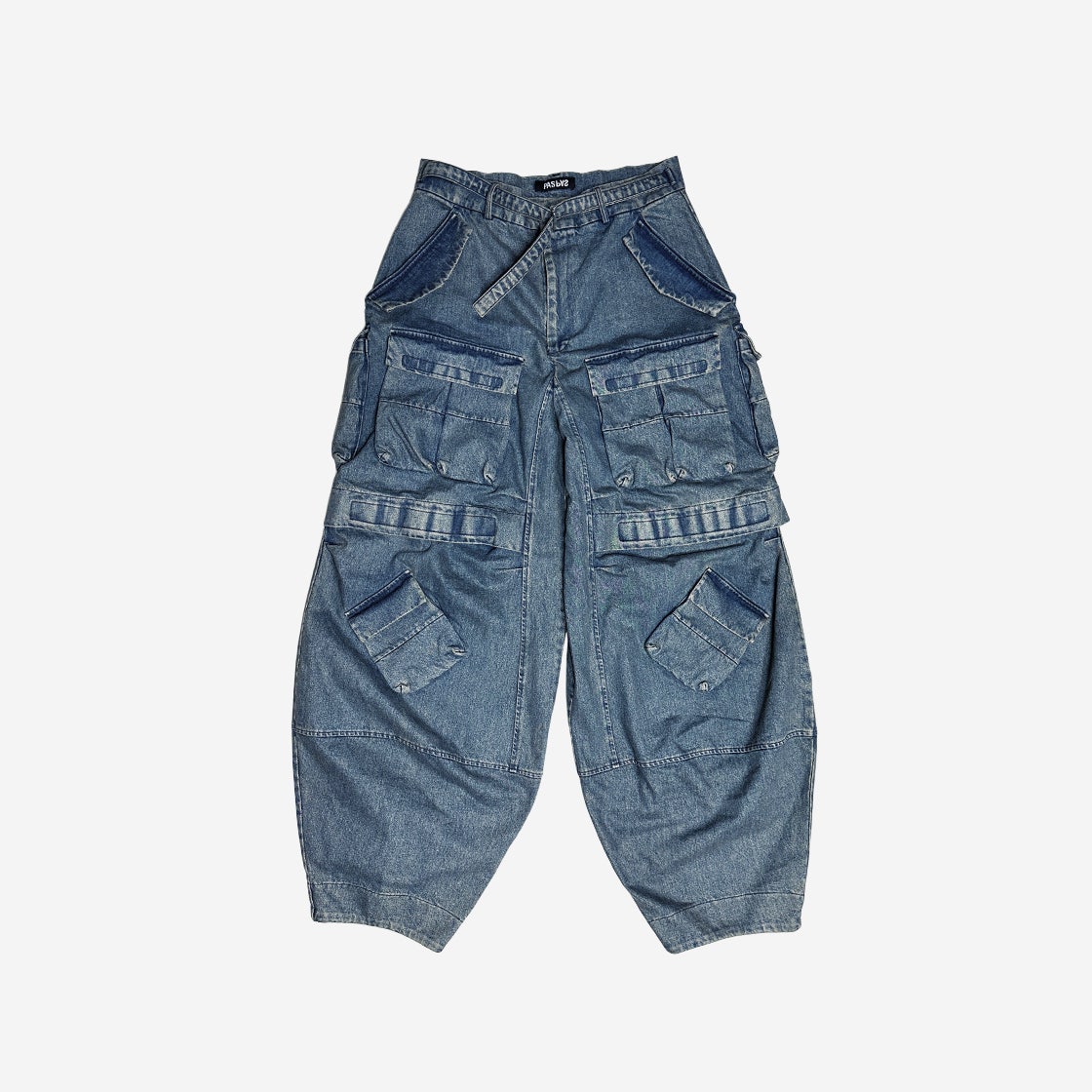 OURPAS23SS030-3 [KREAM 단독] Ourpas 030 Wide Cargo Denim Blue - 대표 이미지 #1