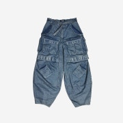 [KREAM 단독] Ourpas 030 Wide Cargo Denim Blue