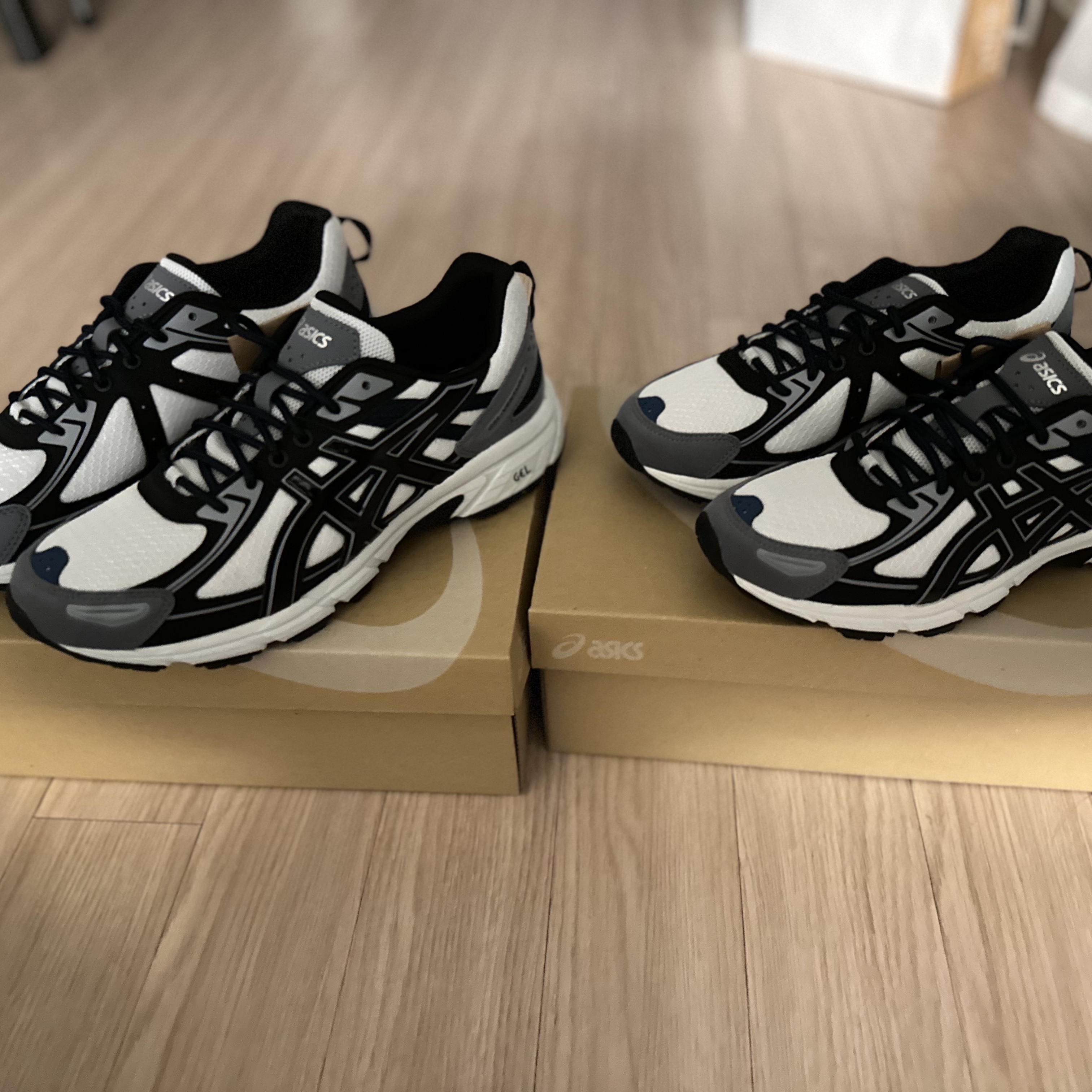 Asics Gel-Venture 6 SPS Glacier Grey 착용 스타일