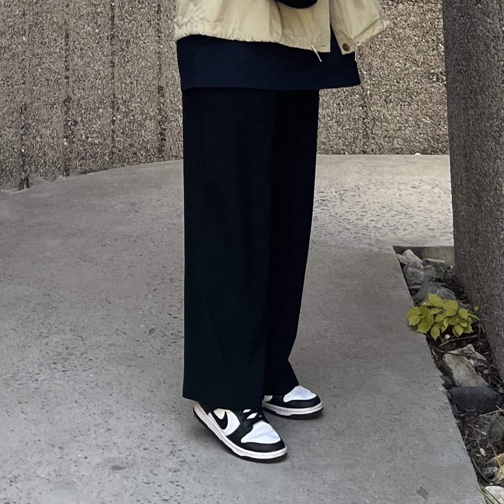 (W) Nike Dunk Low Black 착용 스타일