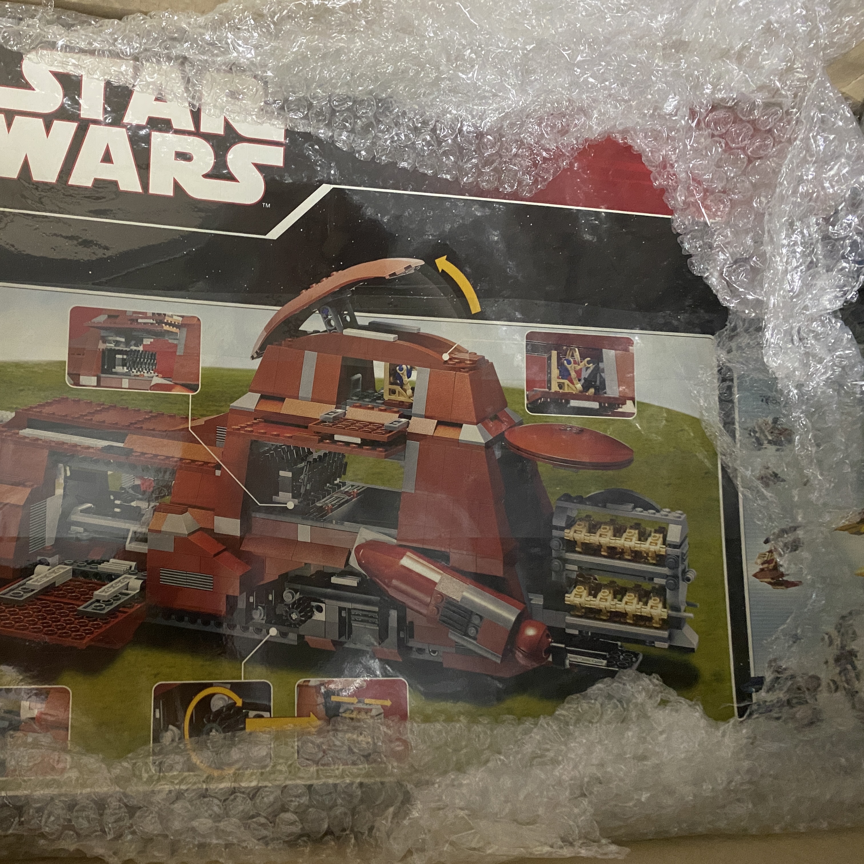 Lego Star Wars Trade Federation MTT 착용 스타일