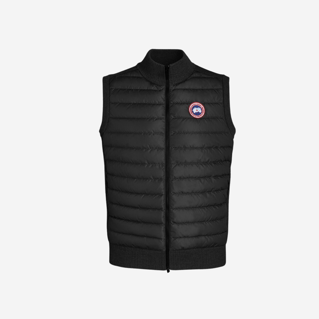 Canada Goose Hybridge Knit Vest Black 상세 이미지 1