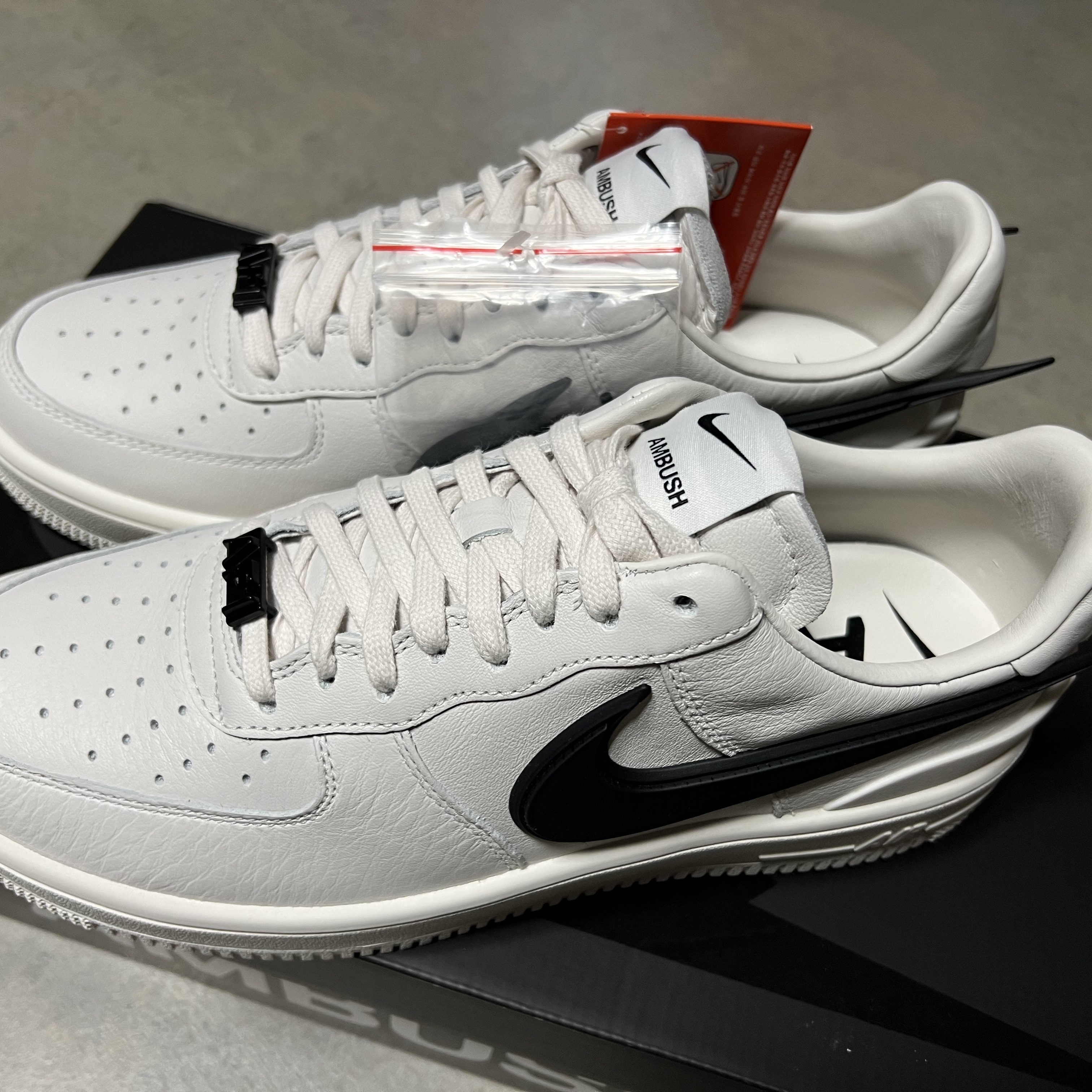 Nike x Ambush Air Force 1 Low SP Phantom 착용 스타일