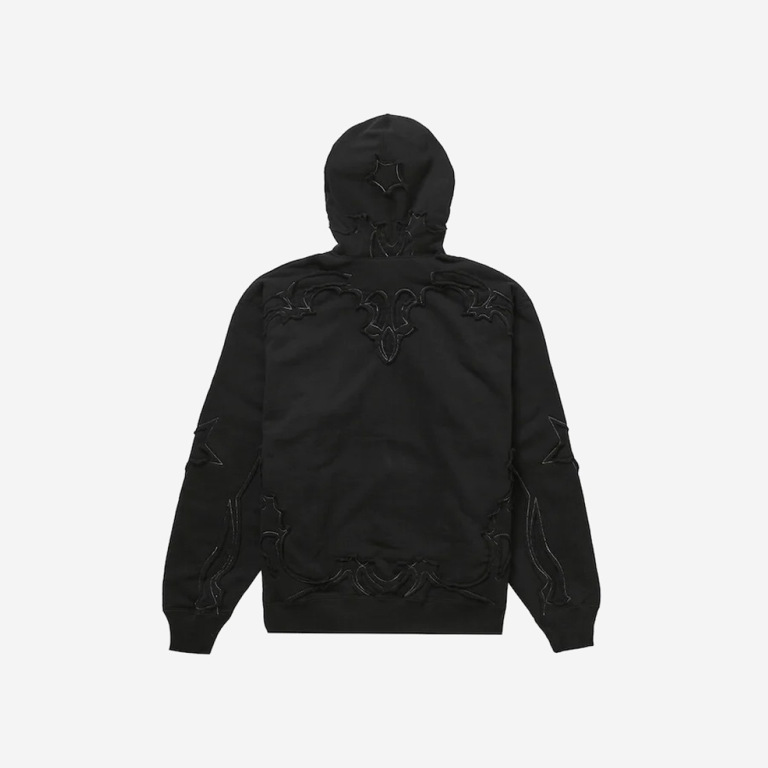 Supreme Western Cut Out Hooded Sweatshirt Black - 23SS 상세 이미지 2