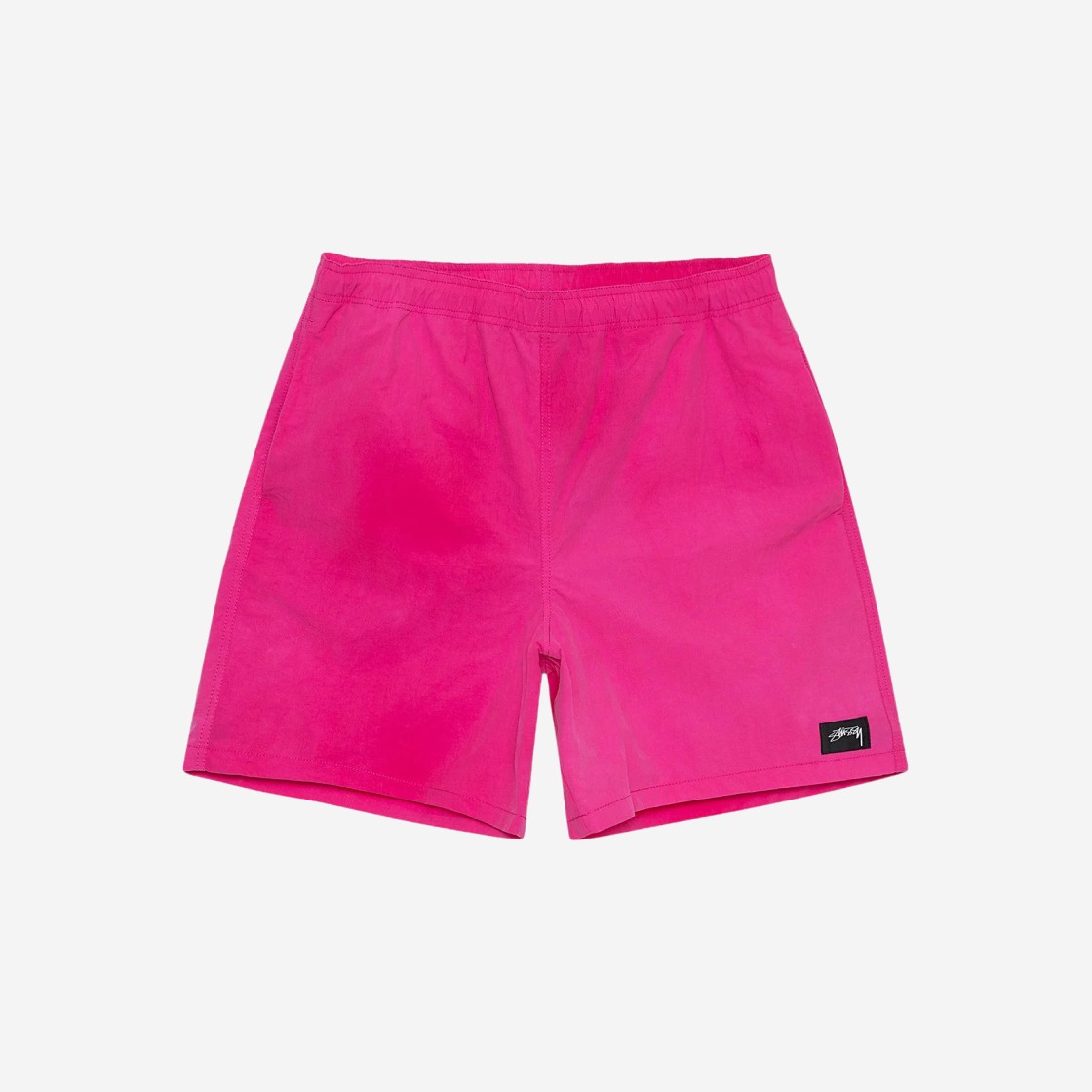 Stussy Wave Dye Nylon Shorts Fuchsia 상세 이미지 1