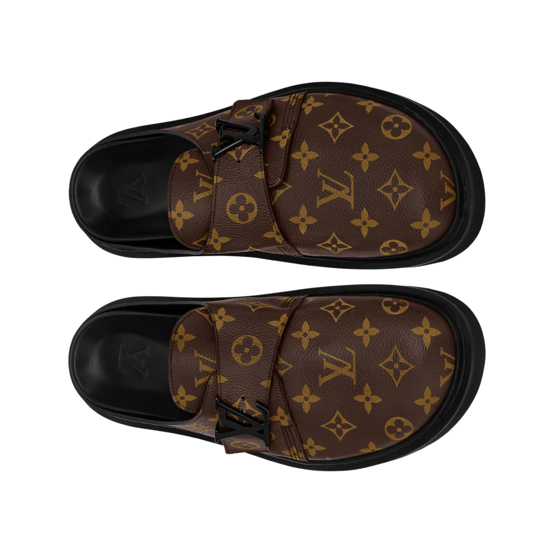 루이비통 LV 이지 뮬 모노그램 에벤(Louis Vuitton LV Easy Mule Monogram Ebene) - 2