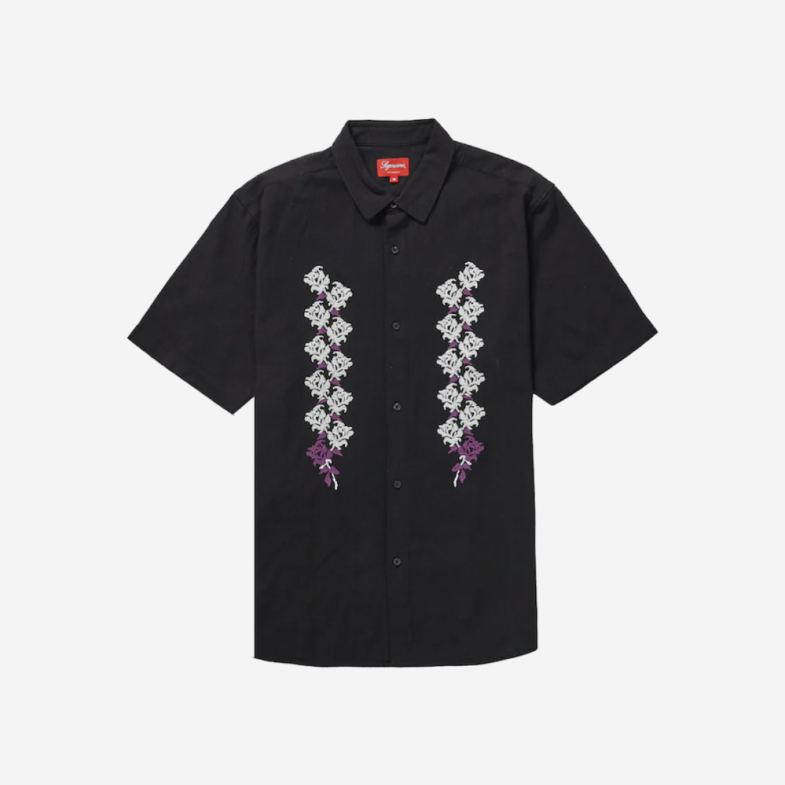 Supreme Flowers Guayabera S/S Shirt 完売品】supreme Flowers
