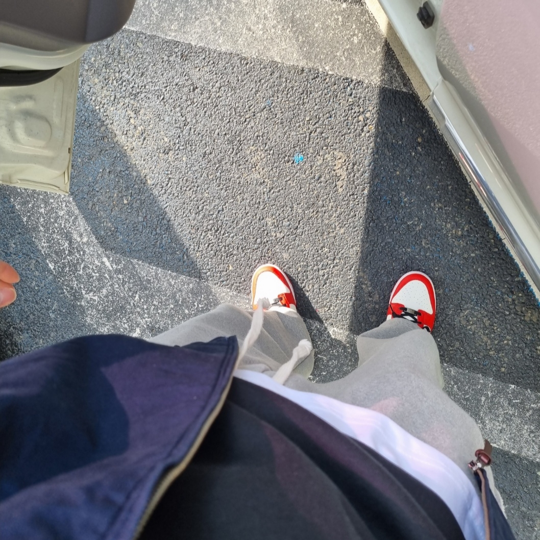 Nike x NBA Dunk Low Retro EMB Black and Chile Red 착용 스타일
