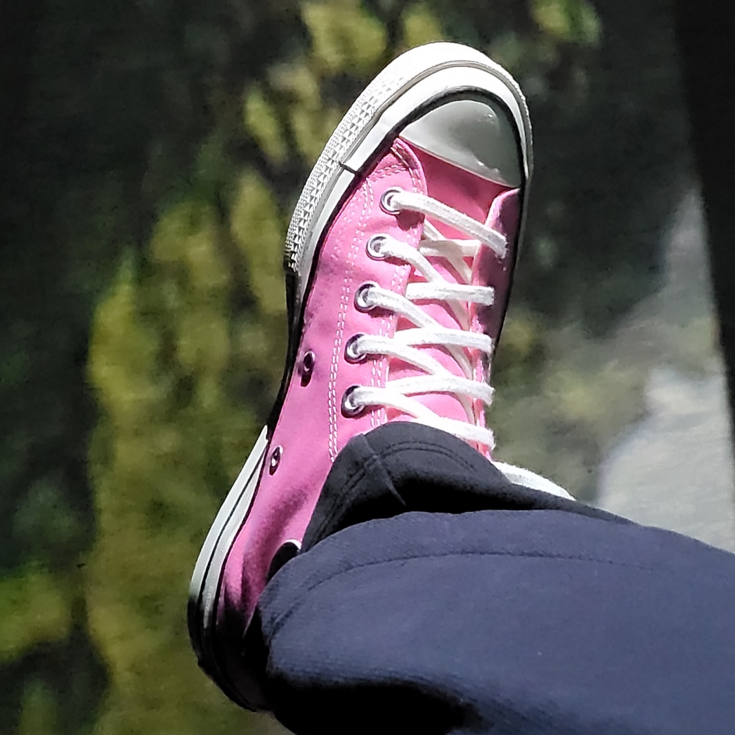 Converse Chuck 70 High Vintage Canvas Pink 착용 스타일