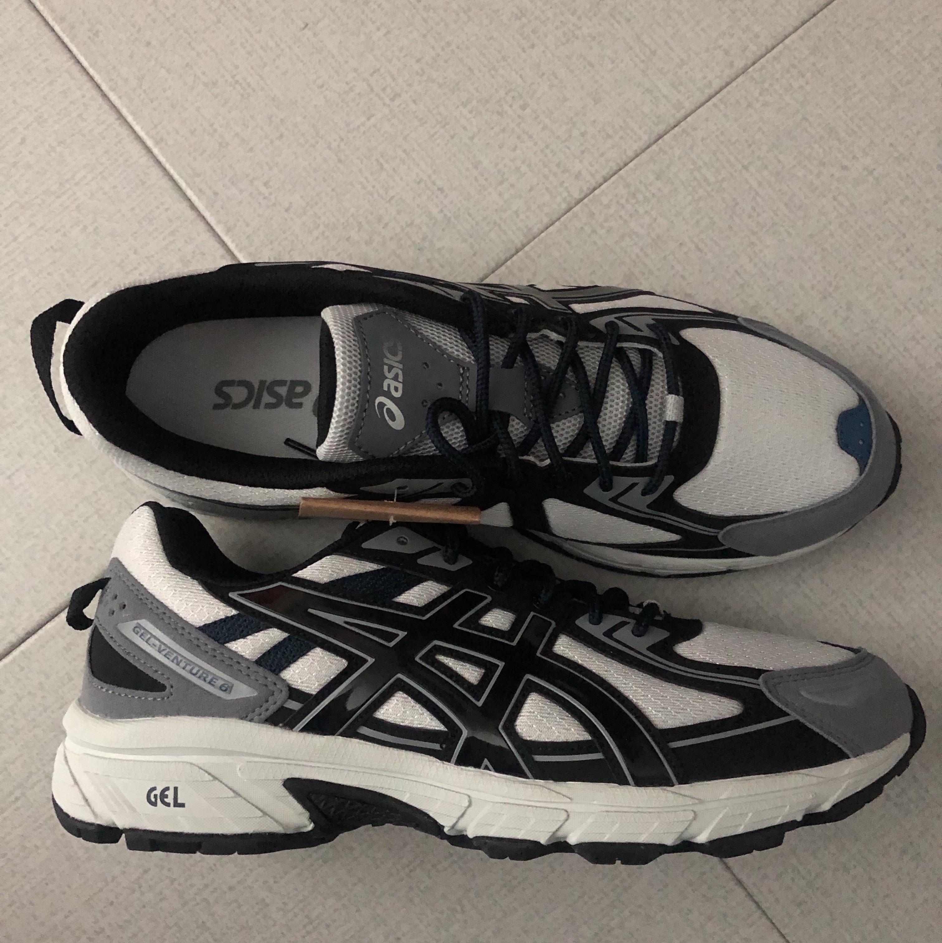 Asics Gel-Venture 6 SPS Glacier Grey 착용 스타일