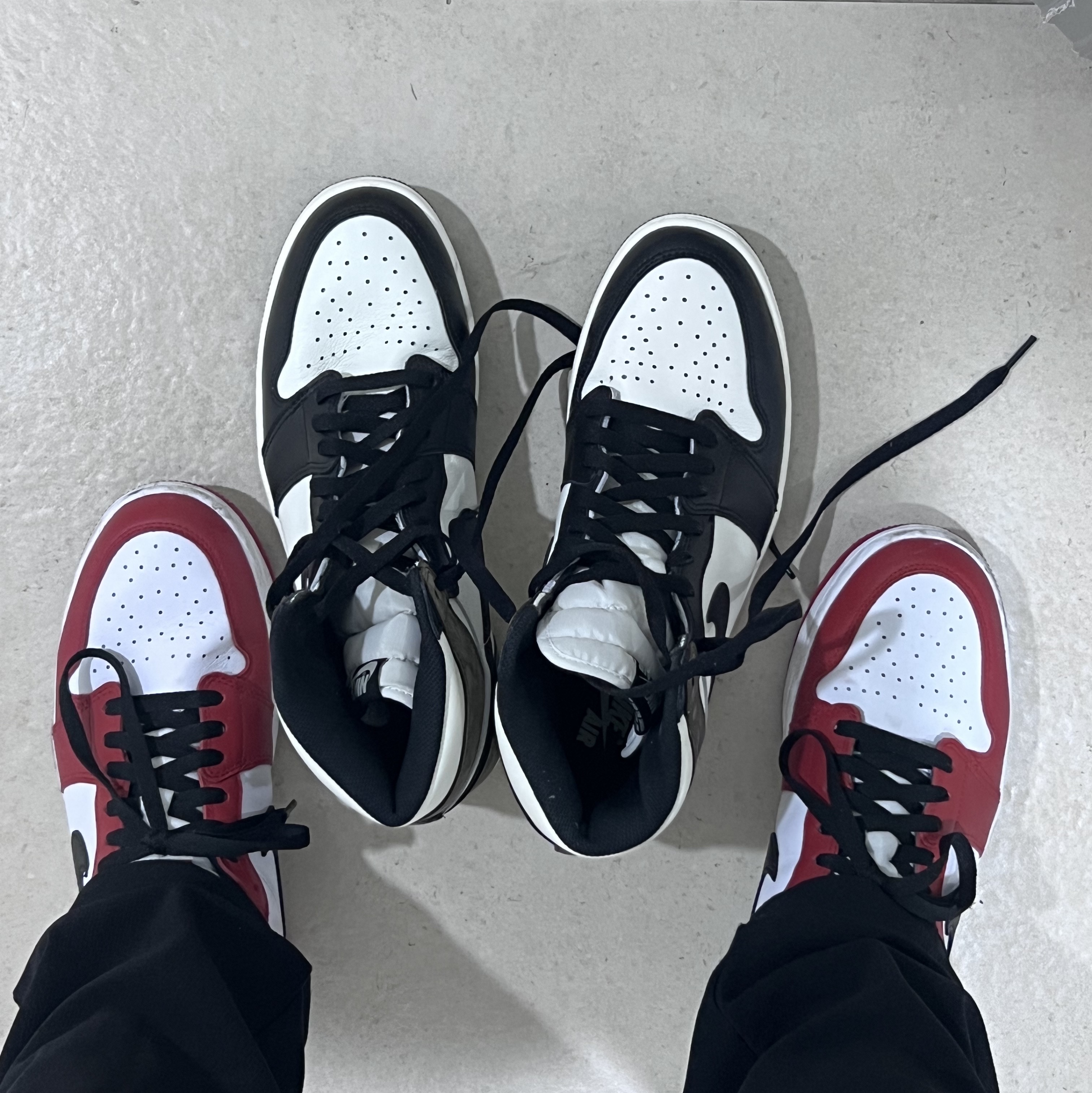 Jordan 1 Retro High OG Black Mocha, Jordan 1 Retro High OG Chicago 2022 착용 스타일