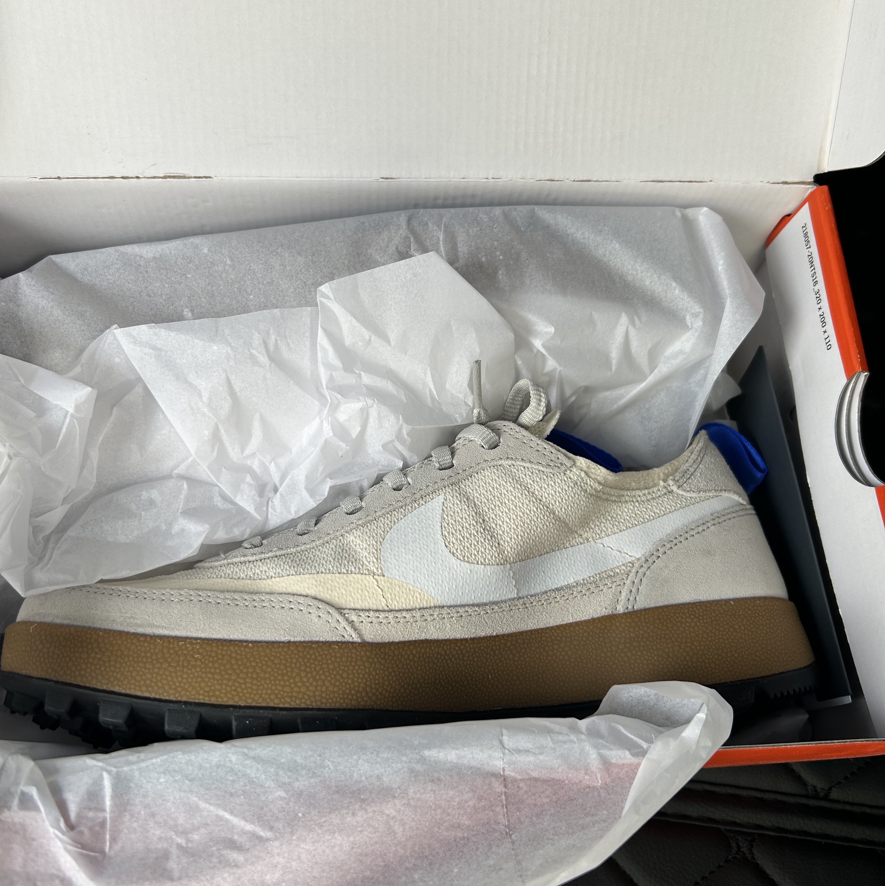 Nike x Tom Sachs General Purpose Shoe Light Cream 착용 스타일