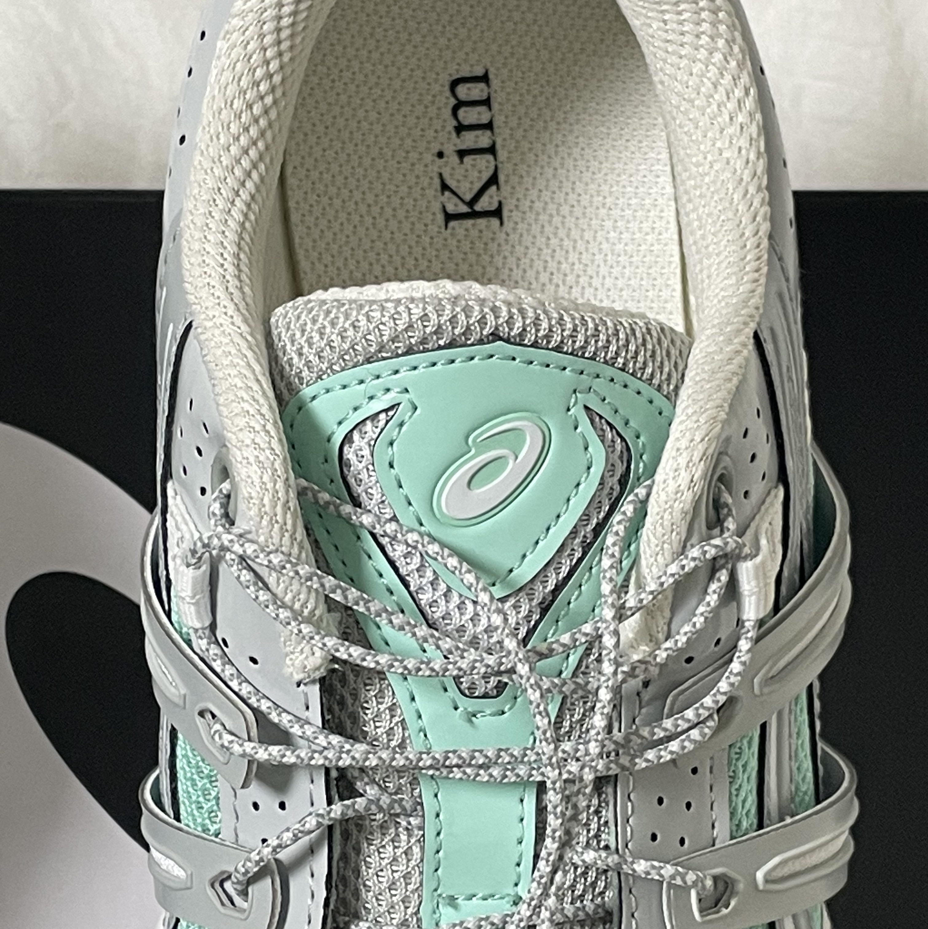 (W) Asics x Matin Kim Gel-Sonoma 15-50 Oasis Green Pure Silver 착용 스타일 - 3
