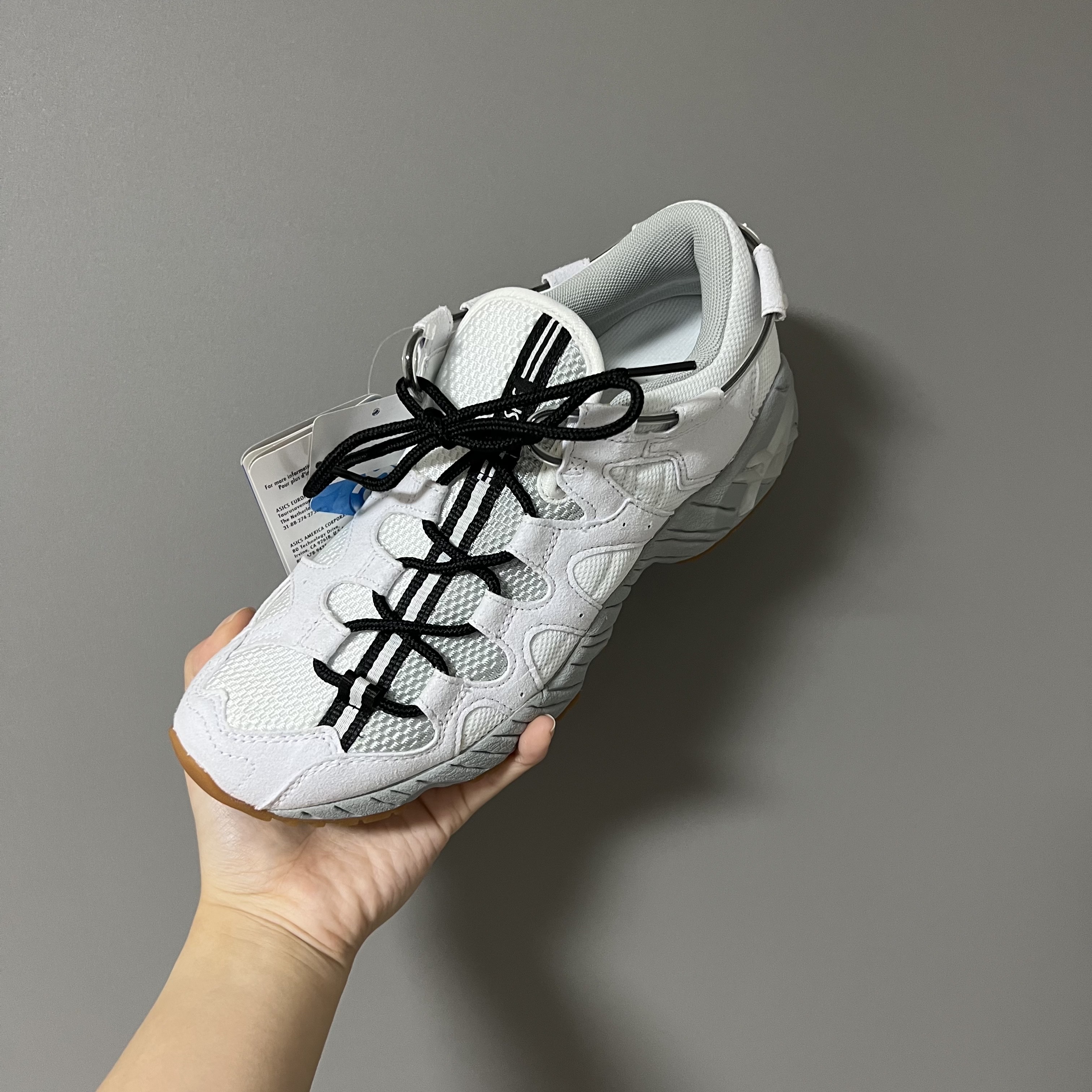 Asics Gel-Mai White, Asics Gel-Mai White Grey 착용 스타일