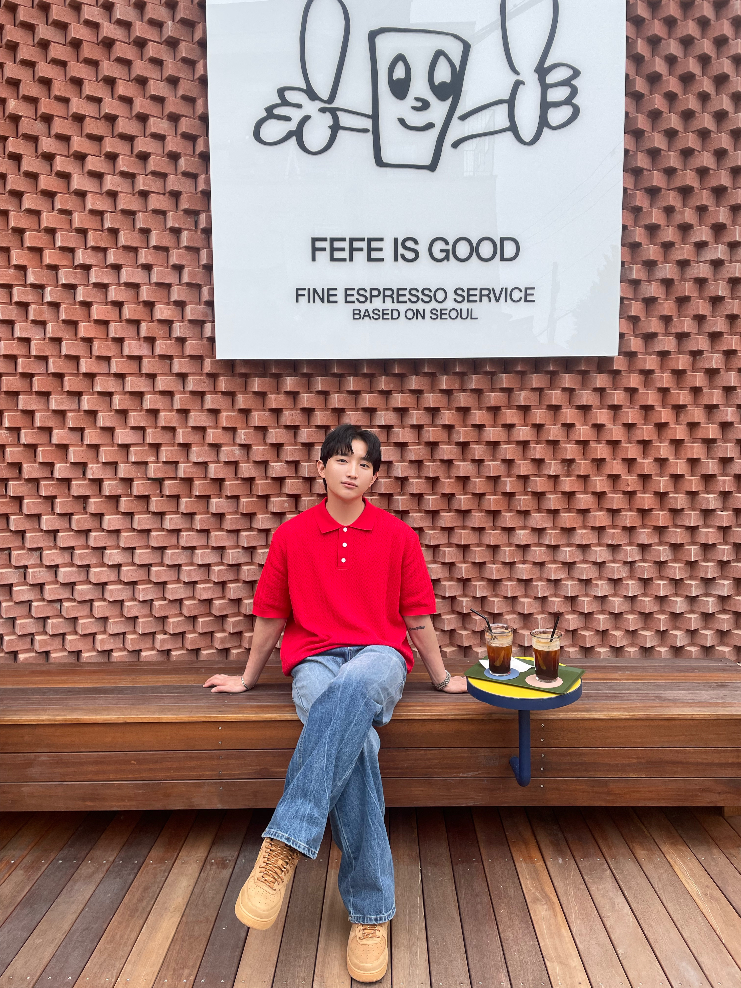 Nike Air Force 1 '07 WB Flax 착용 스타일 - 1