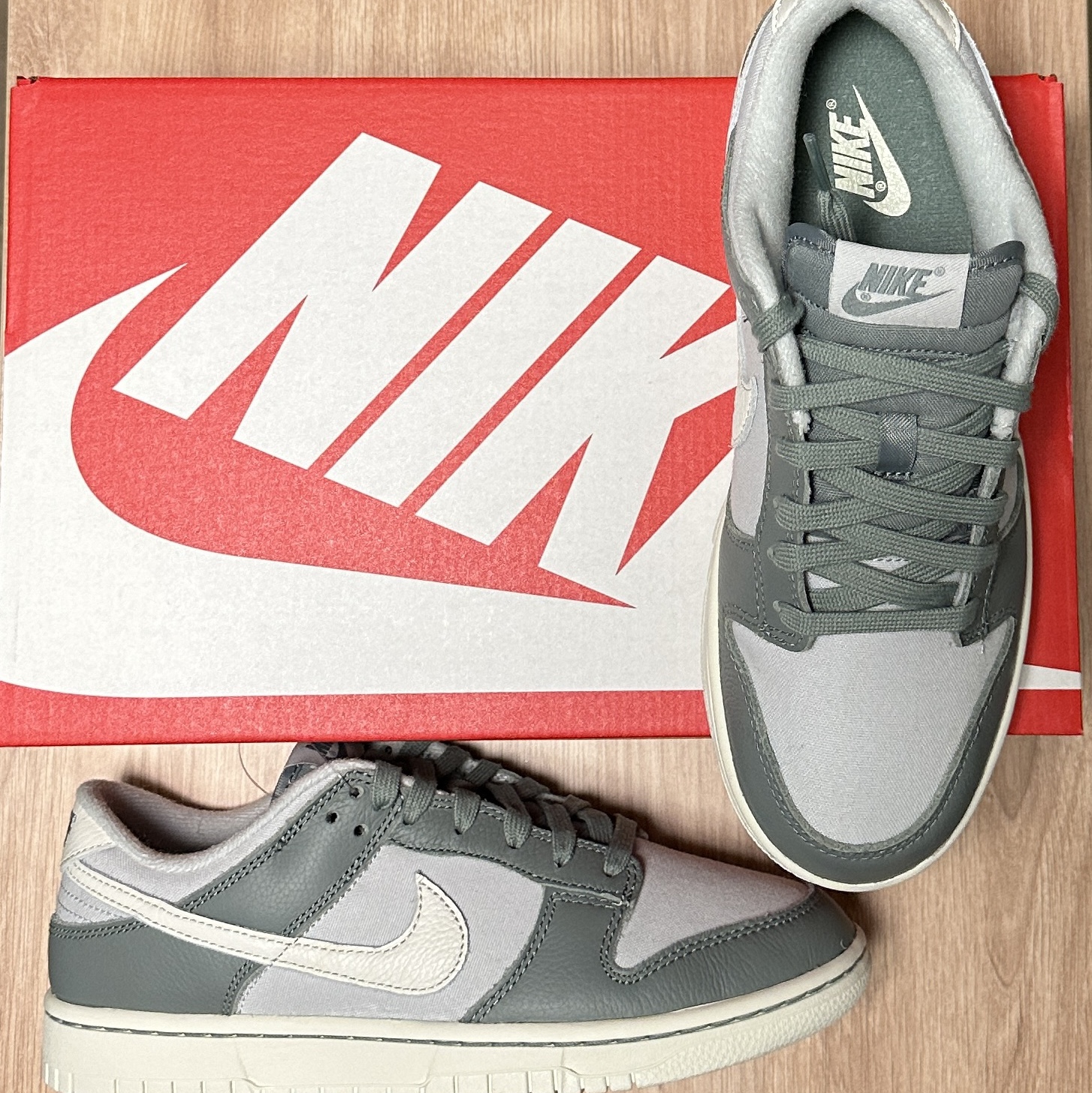 Nike Dunk Low Mica Green 착용 스타일