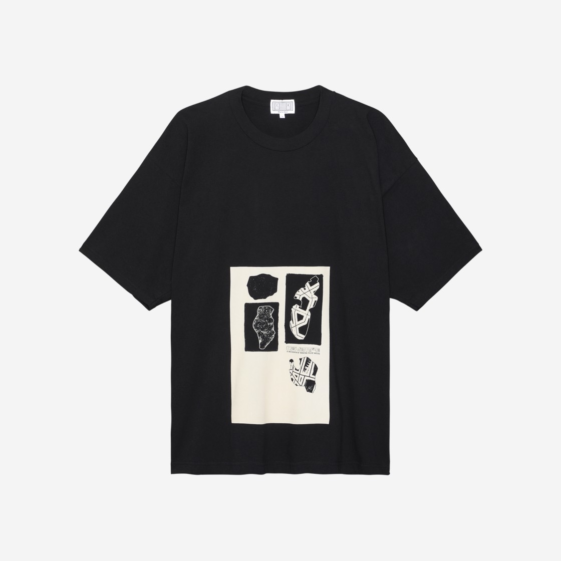 Cav Empt False Needs Big T-Shirt Black - 23SS 상세 이미지 1