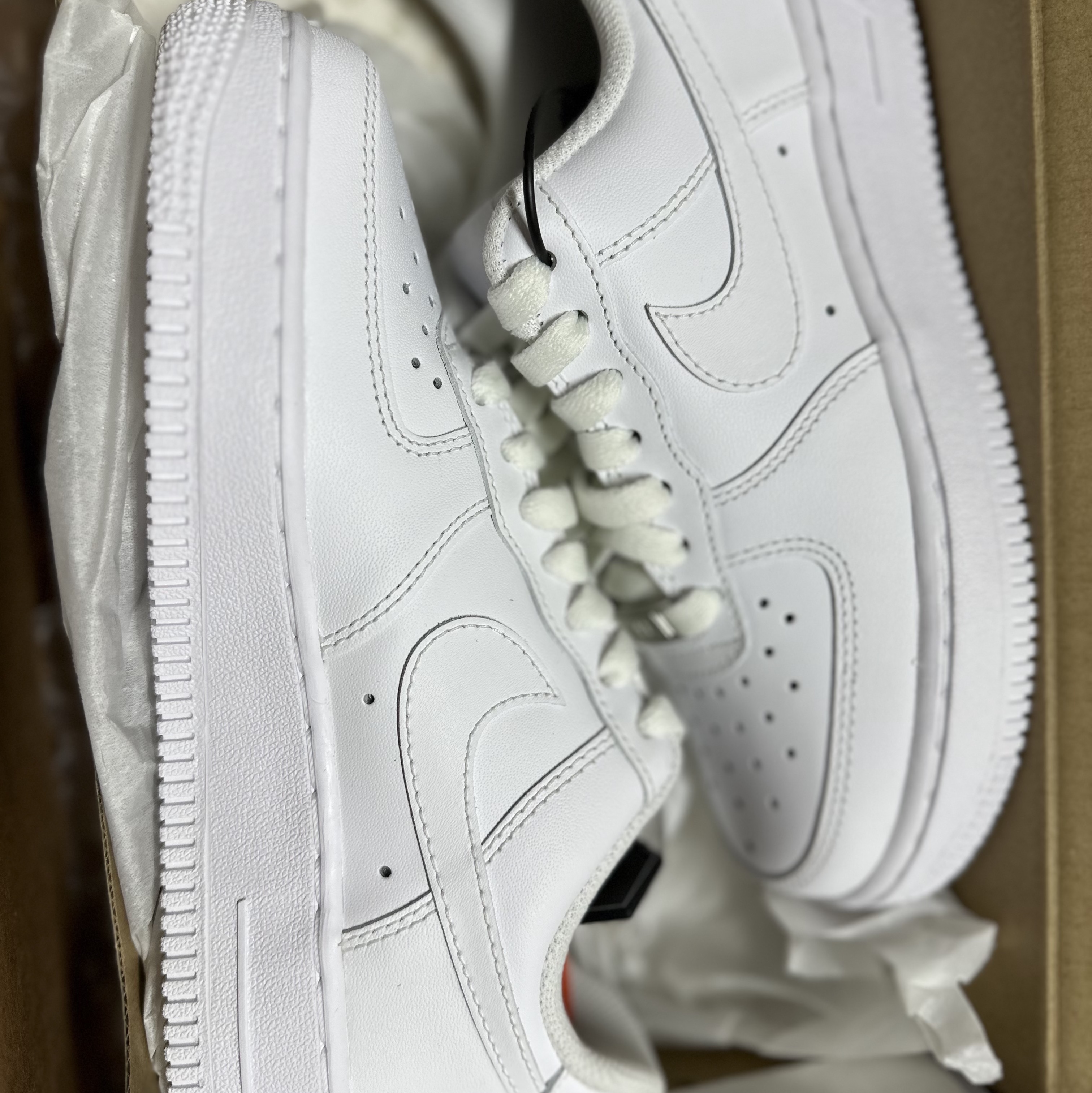 (W) Nike Air Force 1 '07 Low White 착용 스타일