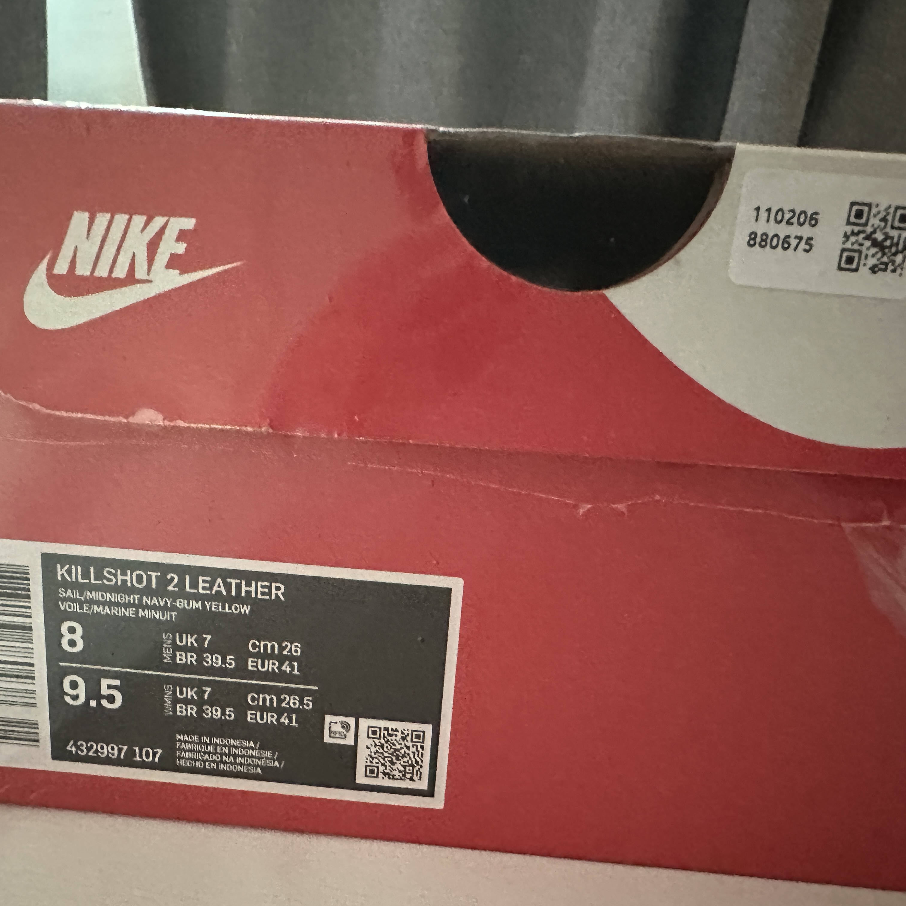 Nike x J.Crew Killshot 2 Sail Midnight Navy 착용 스타일 - 2