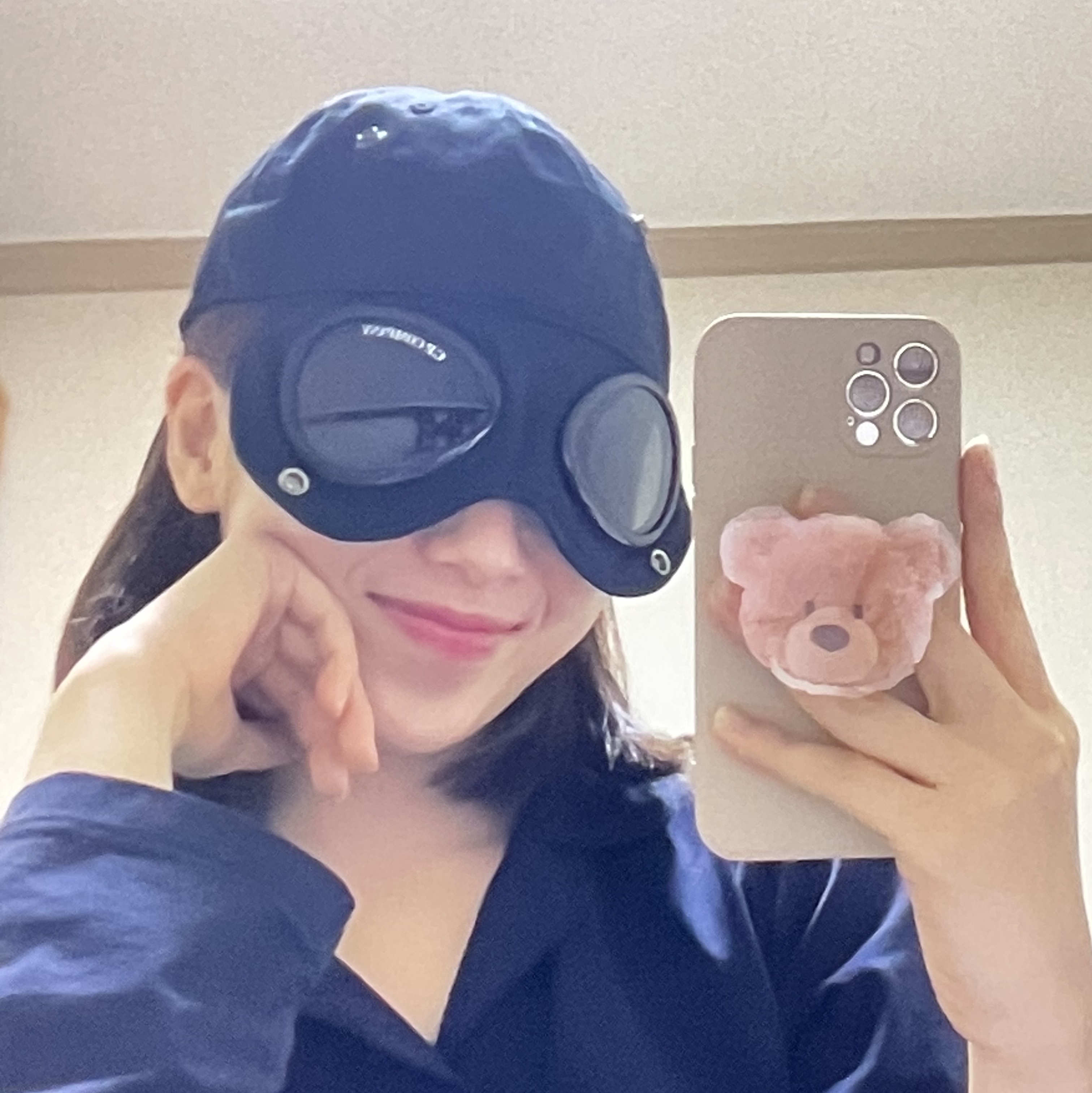 C.P. Company Chrome-R Goggle Cap Black - 22FW, Apple iPad Air 4th Gen Wifi 256GB Rose Gold (Korean Ver.) 착용 스타일 - 1